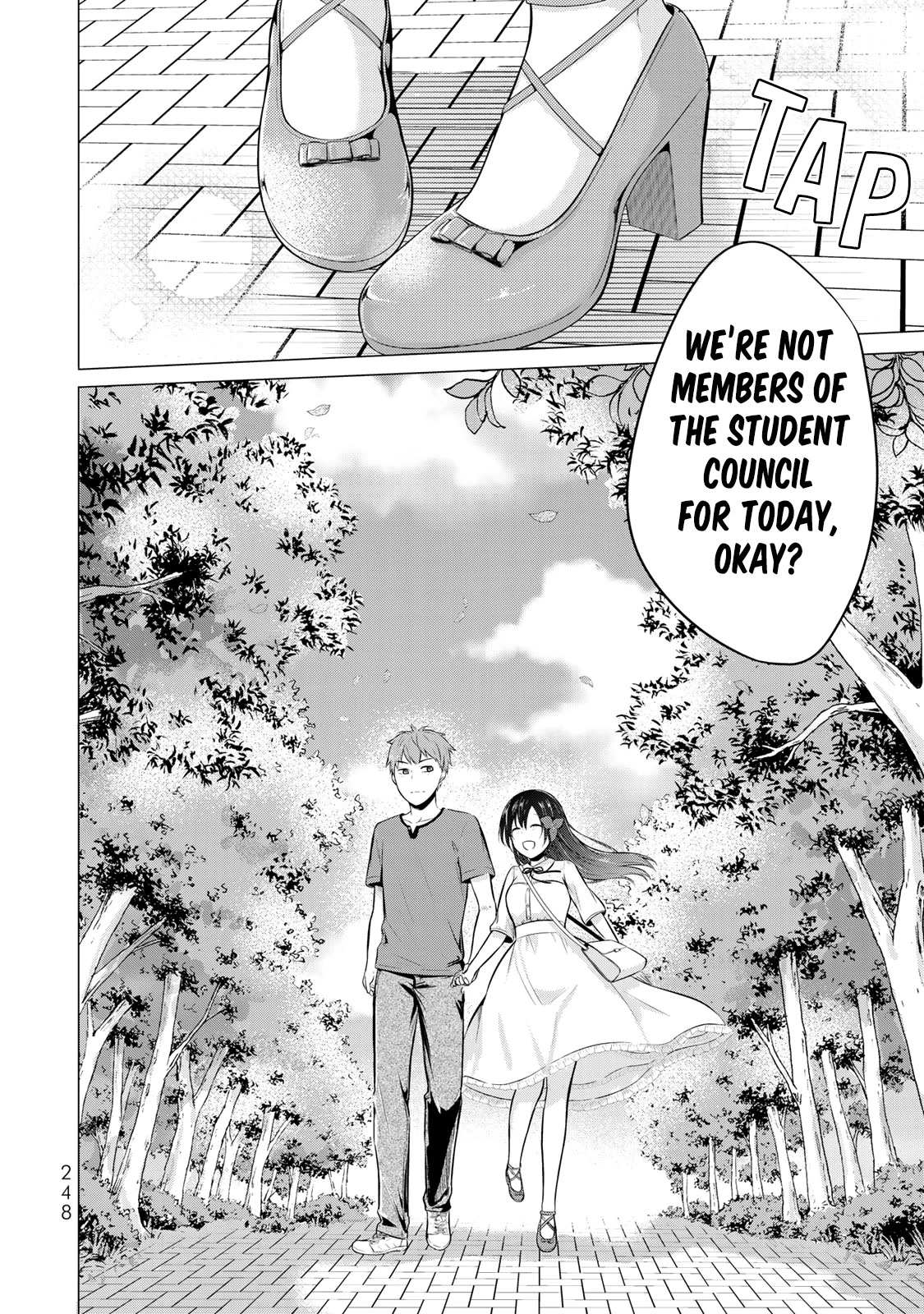 The Student Council President Solves Everything on the Bed Chapter 14 page 36 - Chapter 14: A Wish [END]