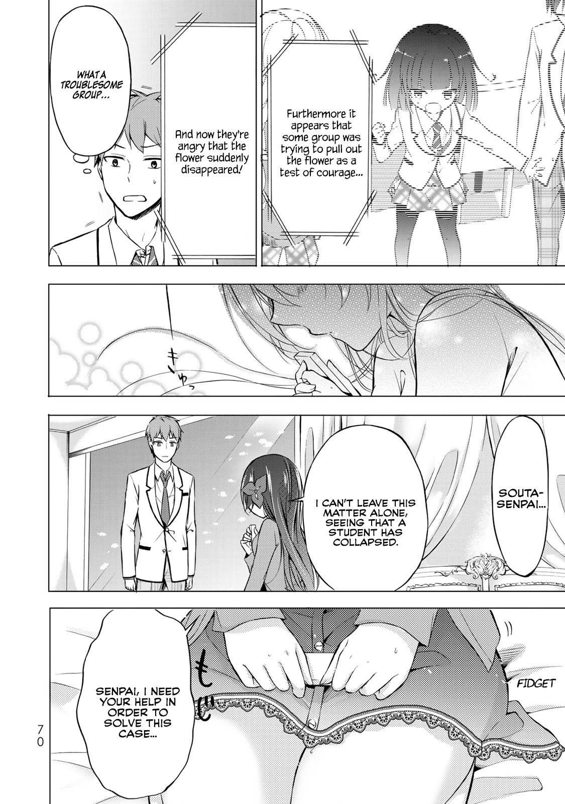The Student Council President Solves Everything on the Bed Chapter 2.1 page 21 - Chapter 2.1: The Never Blooming Garden Part 1