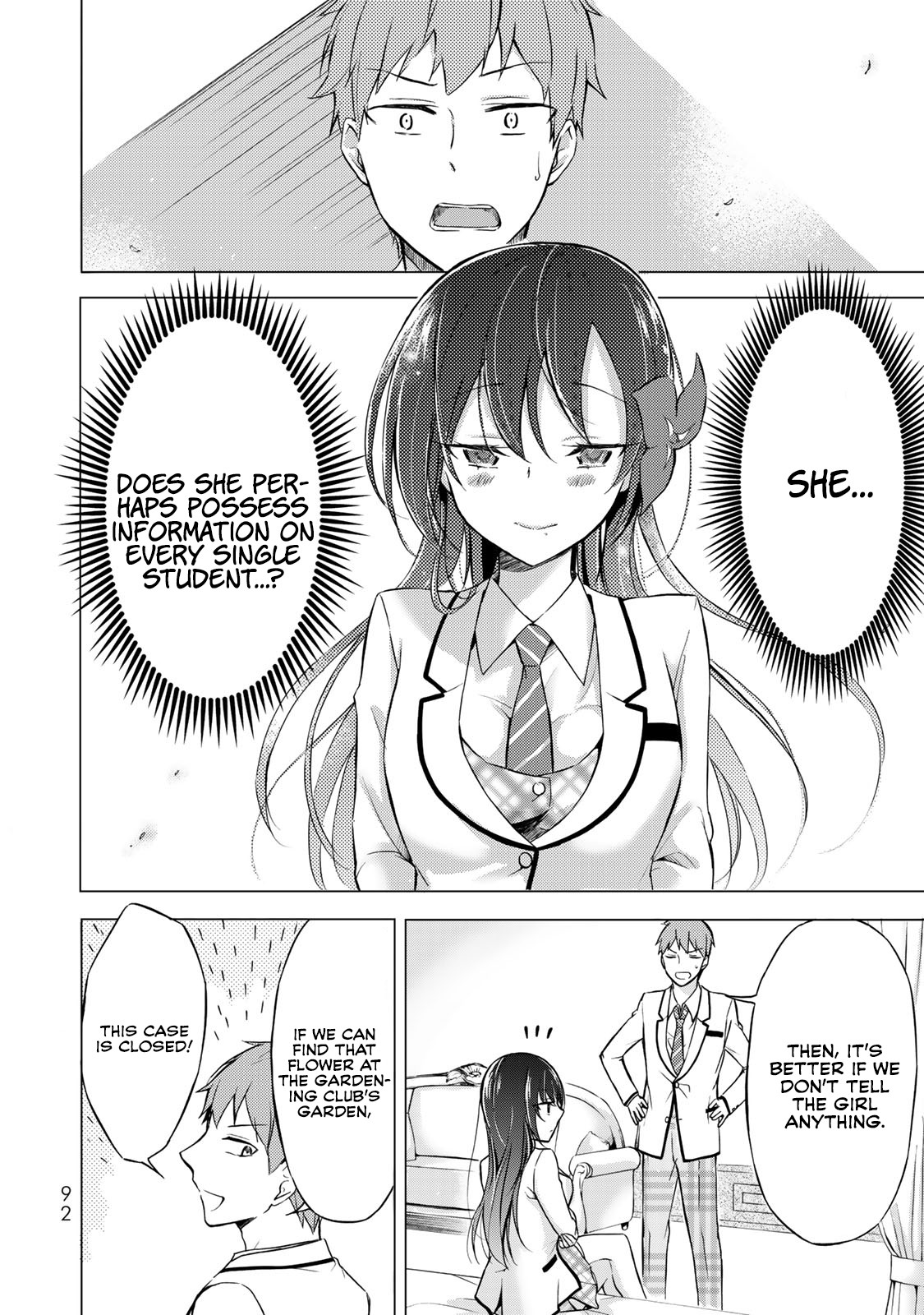 The Student Council President Solves Everything on the Bed Chapter 2.2 page 22 - Chapter 2.2: The Never blooming Garden Part 1