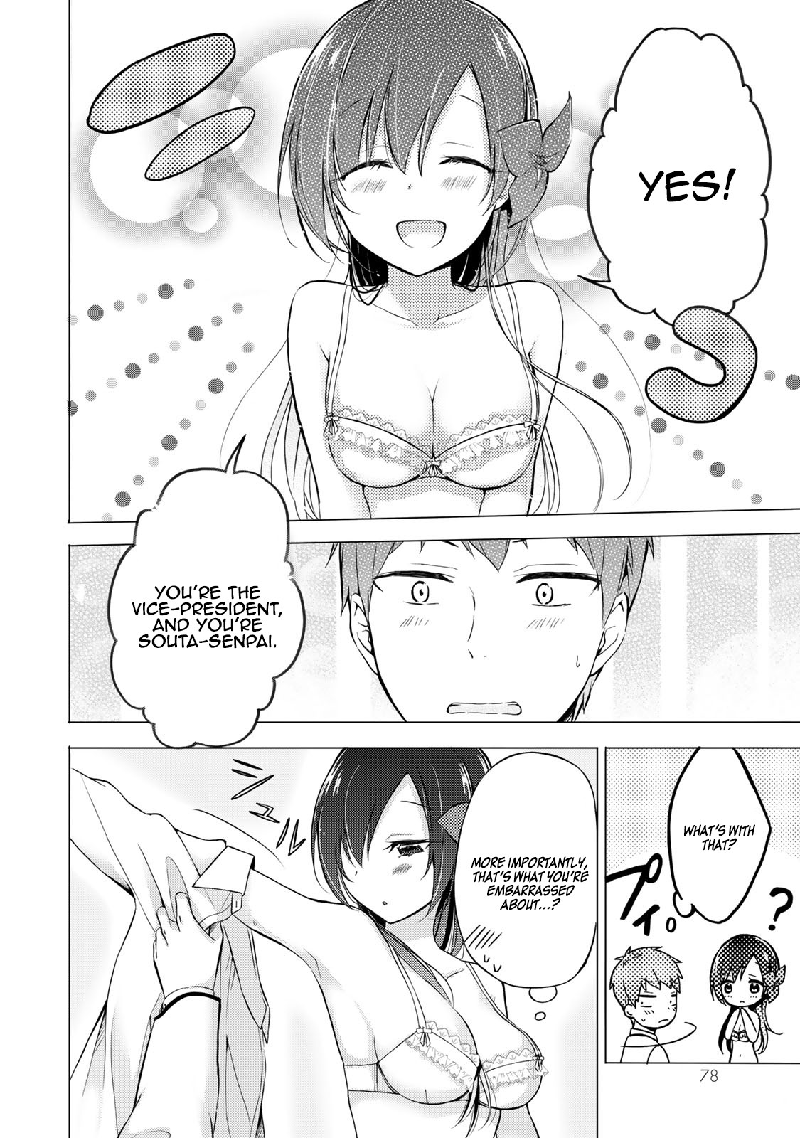 The Student Council President Solves Everything on the Bed Chapter 2.2 page 8 - Chapter 2.2: The Never blooming Garden Part 1