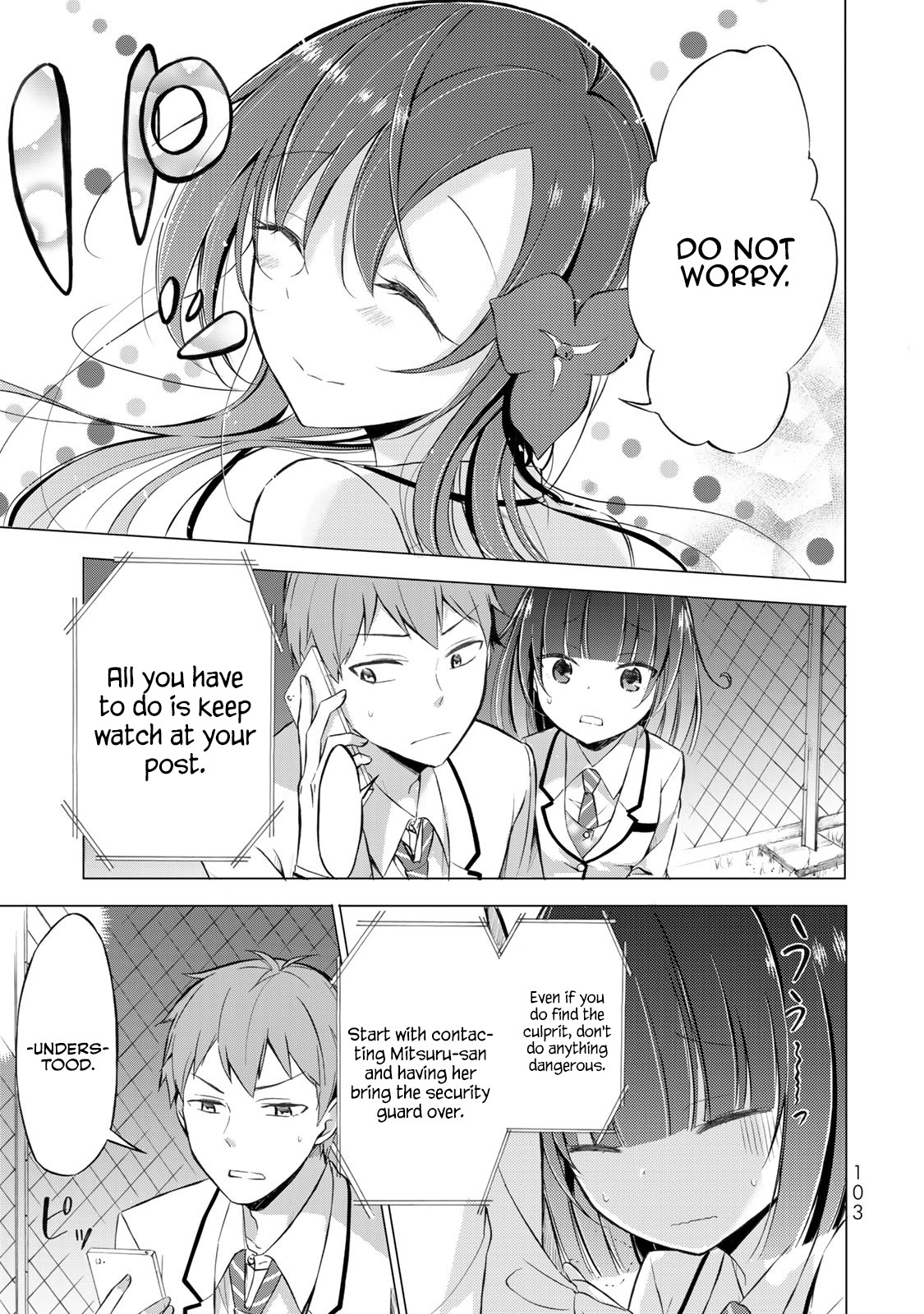 The Student Council President Solves Everything on the Bed Chapter 3 page 10 - Chapter 3: The Never blooming Garden Part 2