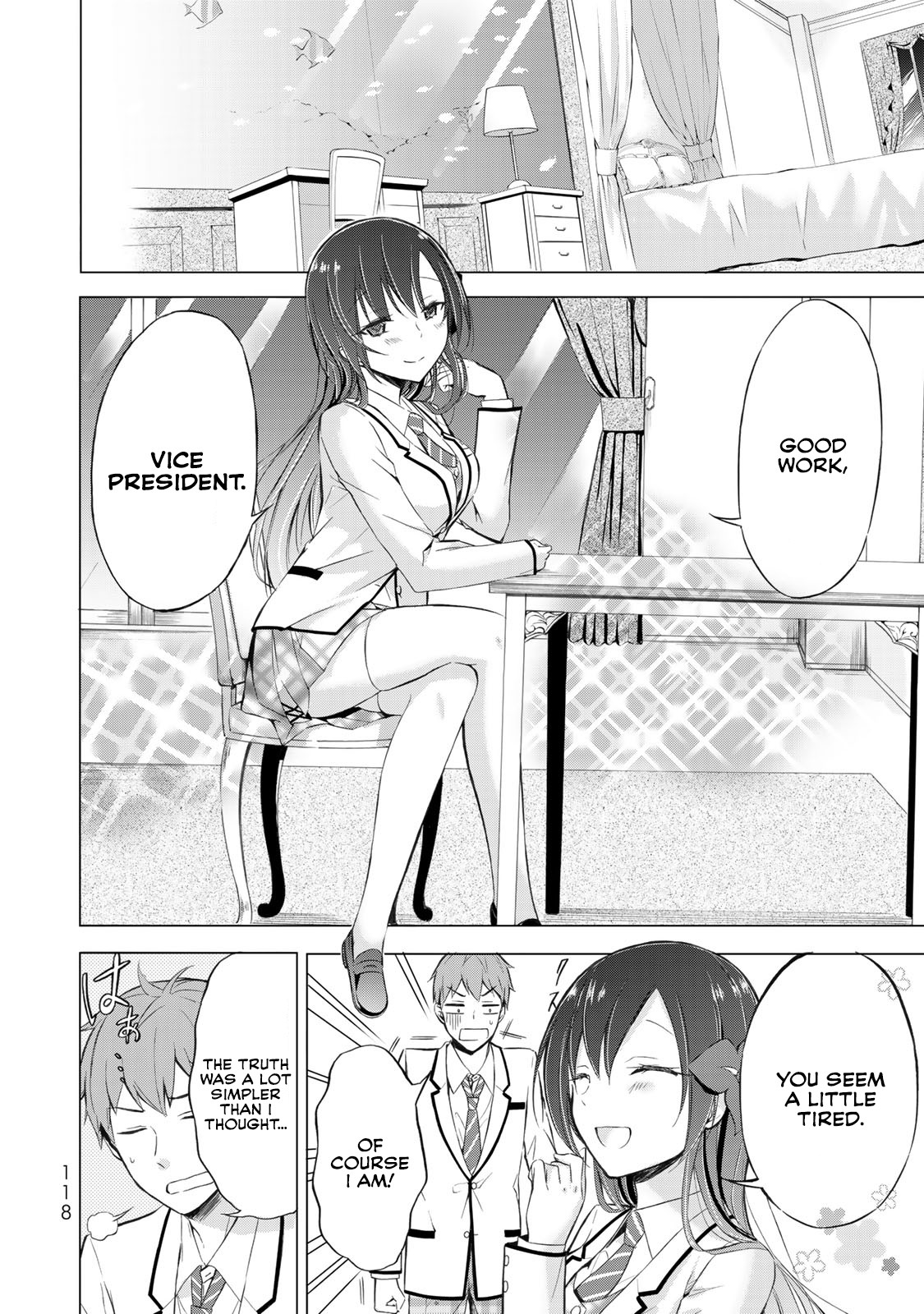 The Student Council President Solves Everything on the Bed Chapter 3 page 25 - Chapter 3: The Never blooming Garden Part 2
