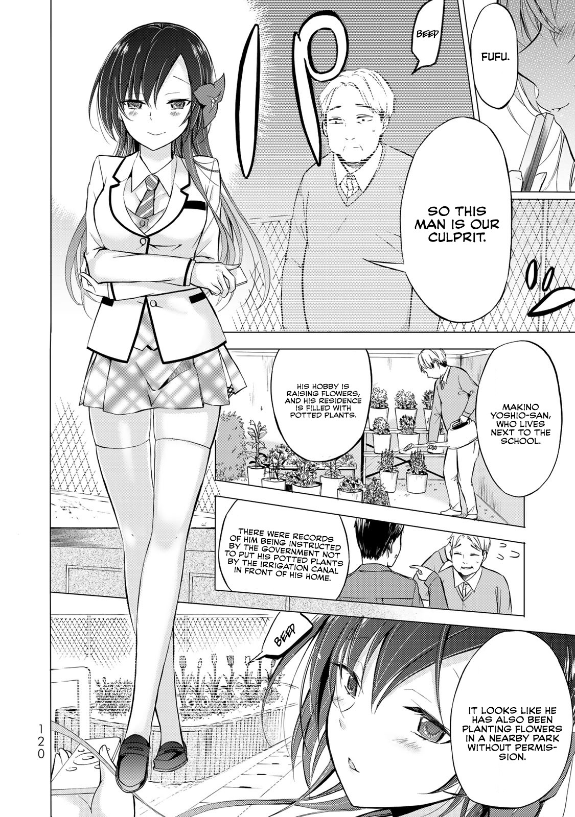 The Student Council President Solves Everything on the Bed Chapter 3 page 27 - Chapter 3: The Never blooming Garden Part 2