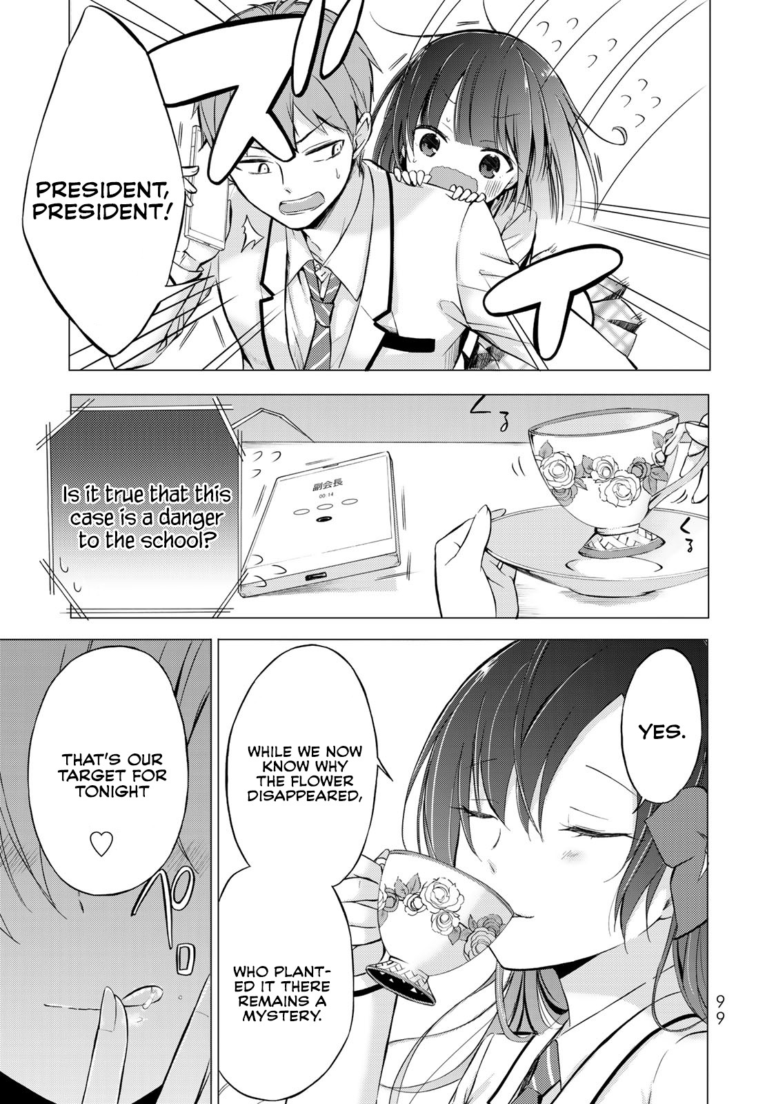 The Student Council President Solves Everything on the Bed Chapter 3 page 6 - Chapter 3: The Never blooming Garden Part 2