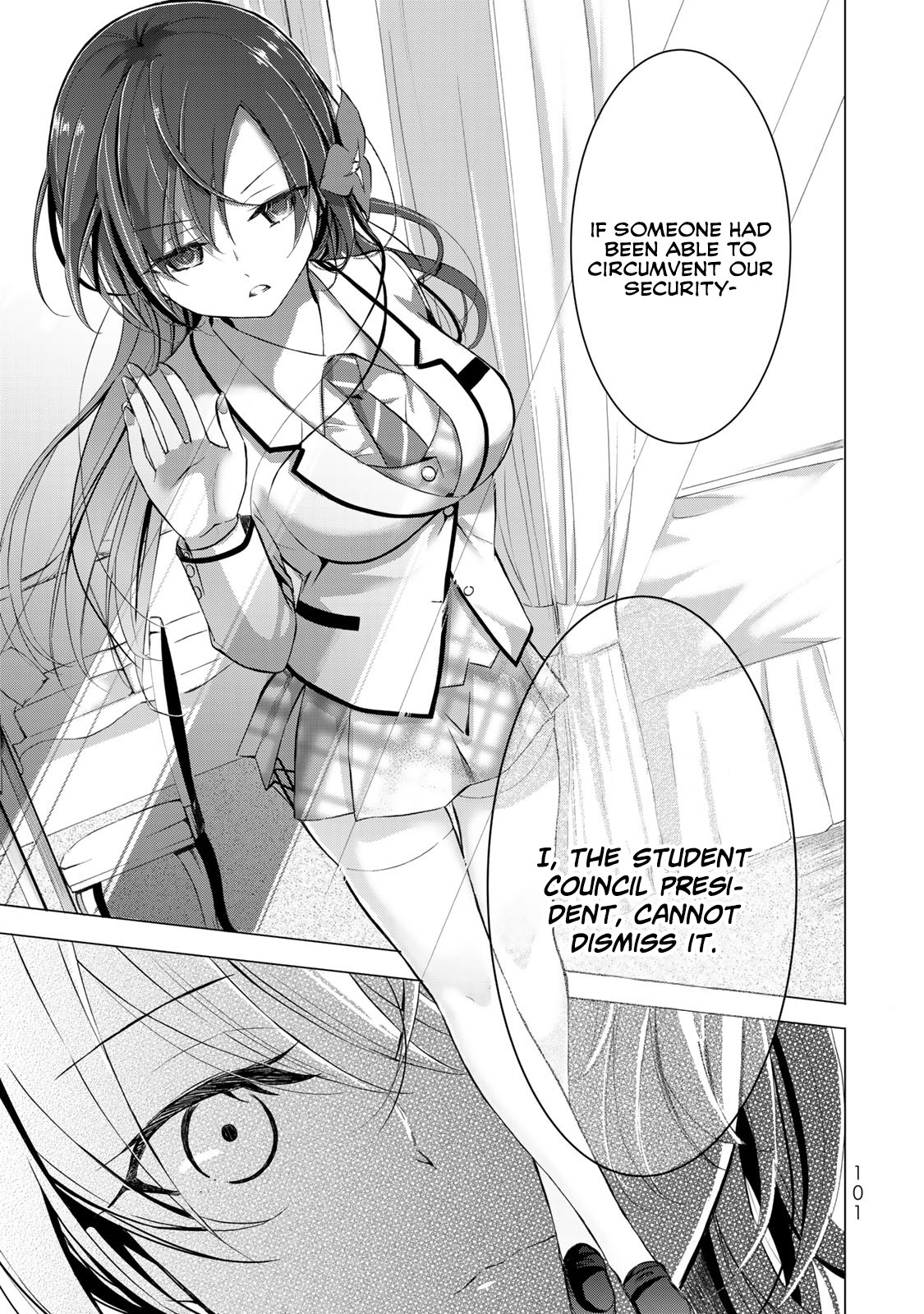 The Student Council President Solves Everything on the Bed Chapter 3 page 8 - Chapter 3: The Never blooming Garden Part 2