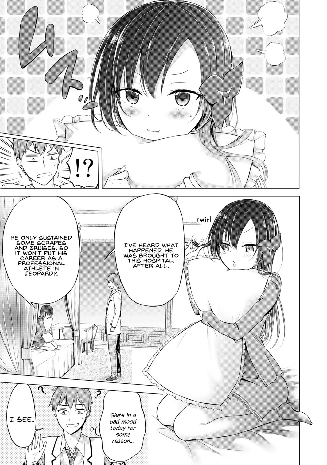 The Student Council President Solves Everything on the Bed Chapter 4 page 14 - Chapter 4: Accident at the Marathon - Part 1