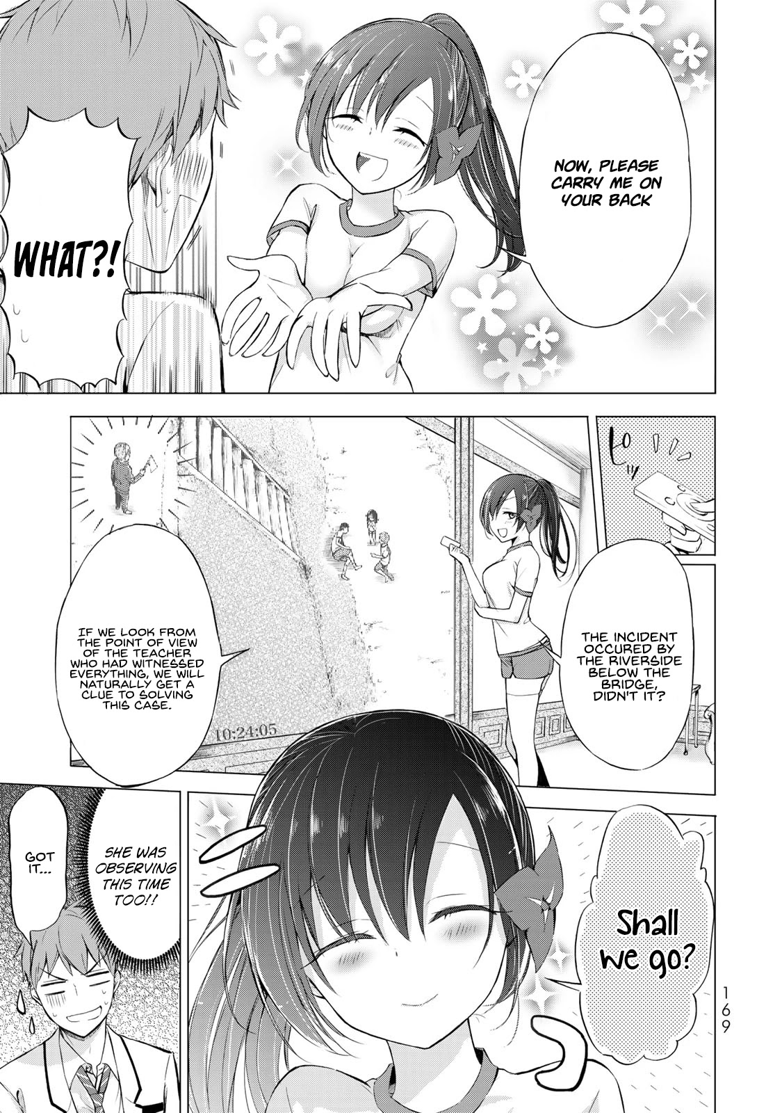 The Student Council President Solves Everything on the Bed Chapter 4 page 30 - Chapter 4: Accident at the Marathon - Part 1