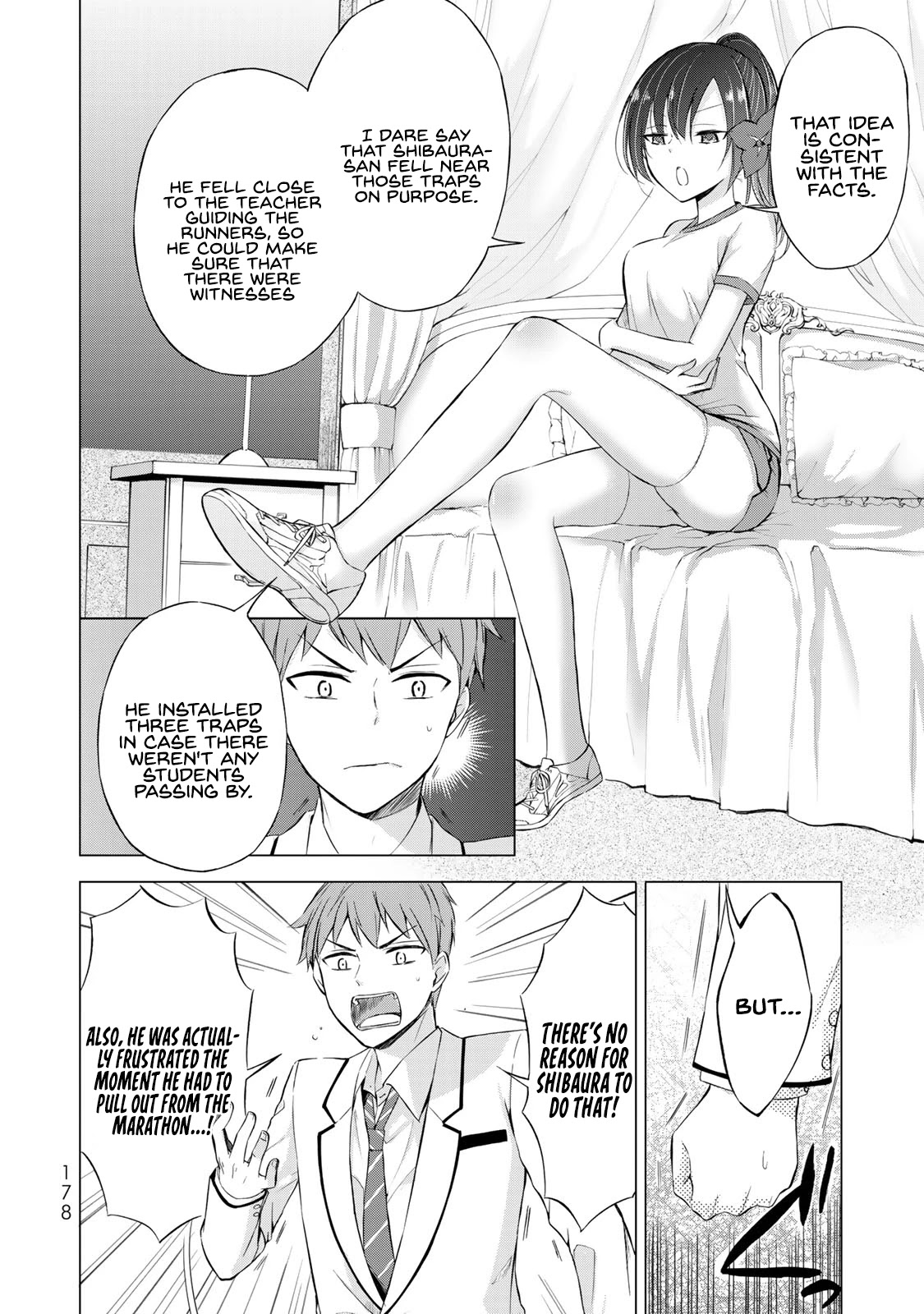 The Student Council President Solves Everything on the Bed Chapter 4 page 39 - Chapter 4: Accident at the Marathon - Part 1