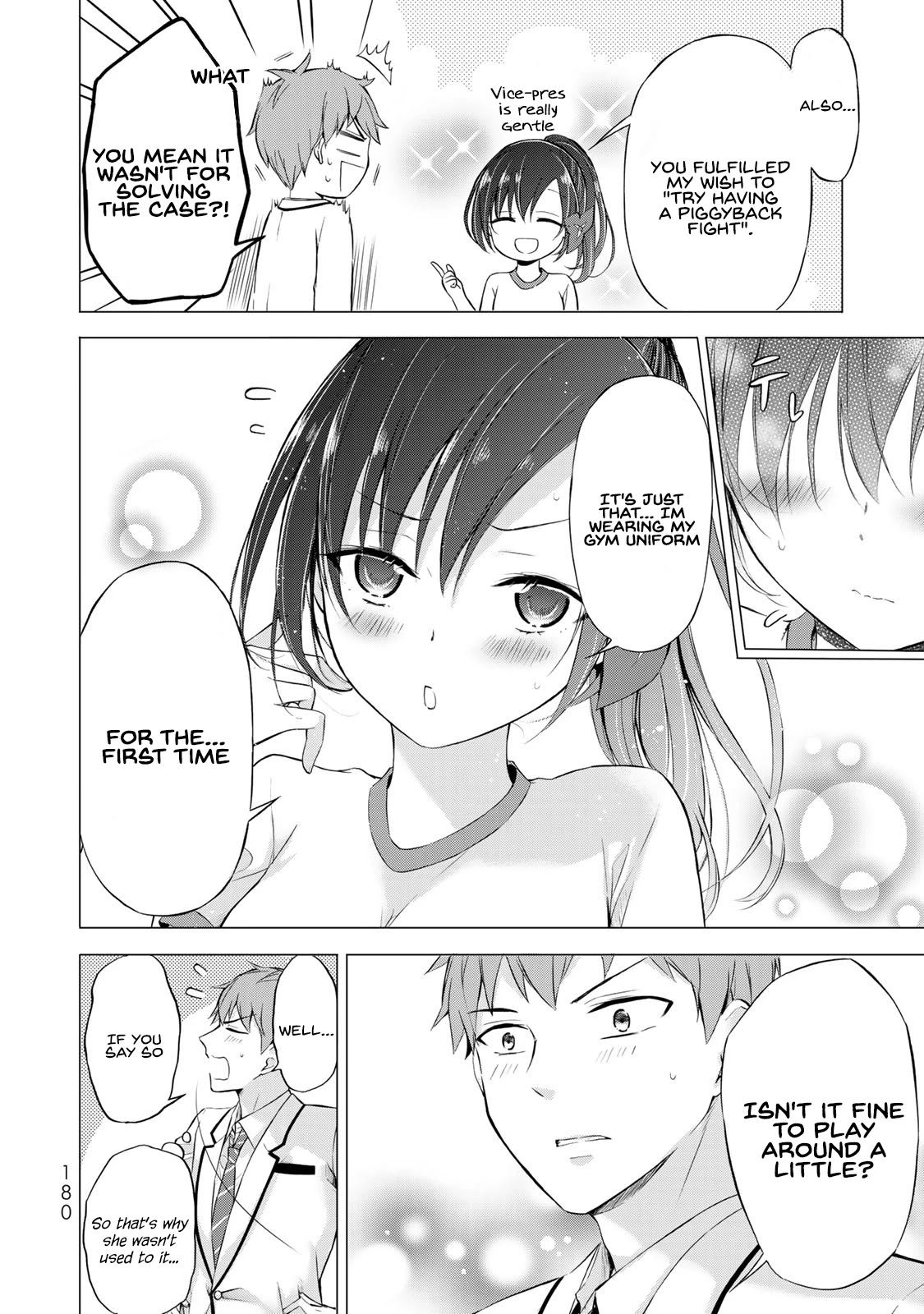 The Student Council President Solves Everything on the Bed Chapter 4 page 41 - Chapter 4: Accident at the Marathon - Part 1