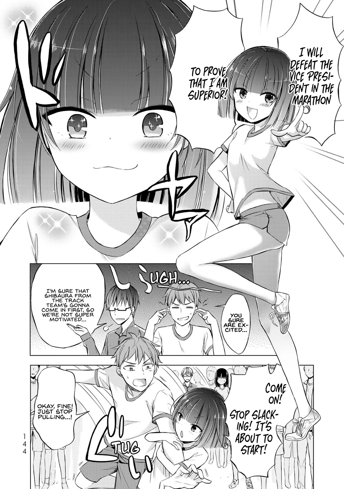 The Student Council President Solves Everything on the Bed Chapter 4 page 5 - Chapter 4: Accident at the Marathon - Part 1