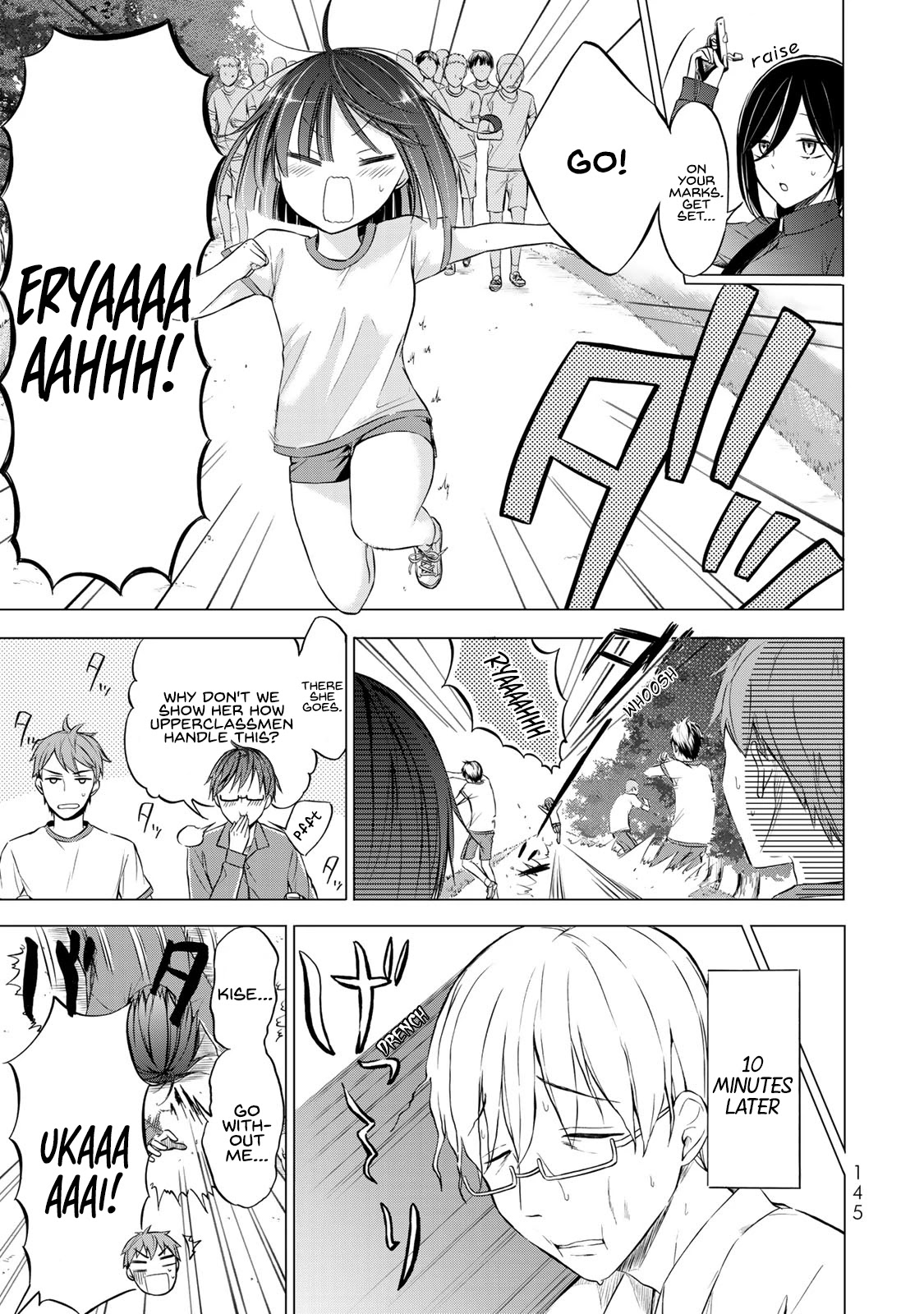 The Student Council President Solves Everything on the Bed Chapter 4 page 6 - Chapter 4: Accident at the Marathon - Part 1