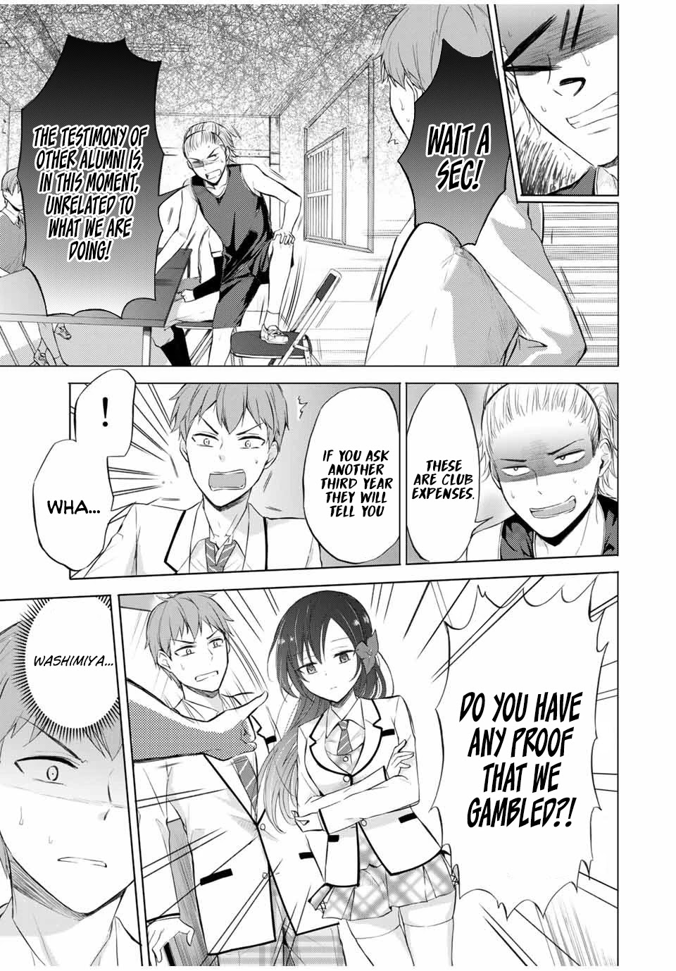 The Student Council President Solves Everything on the Bed Chapter 5.1 page 26 - Chapter 5.1: Accident at the Marathon - Bottom