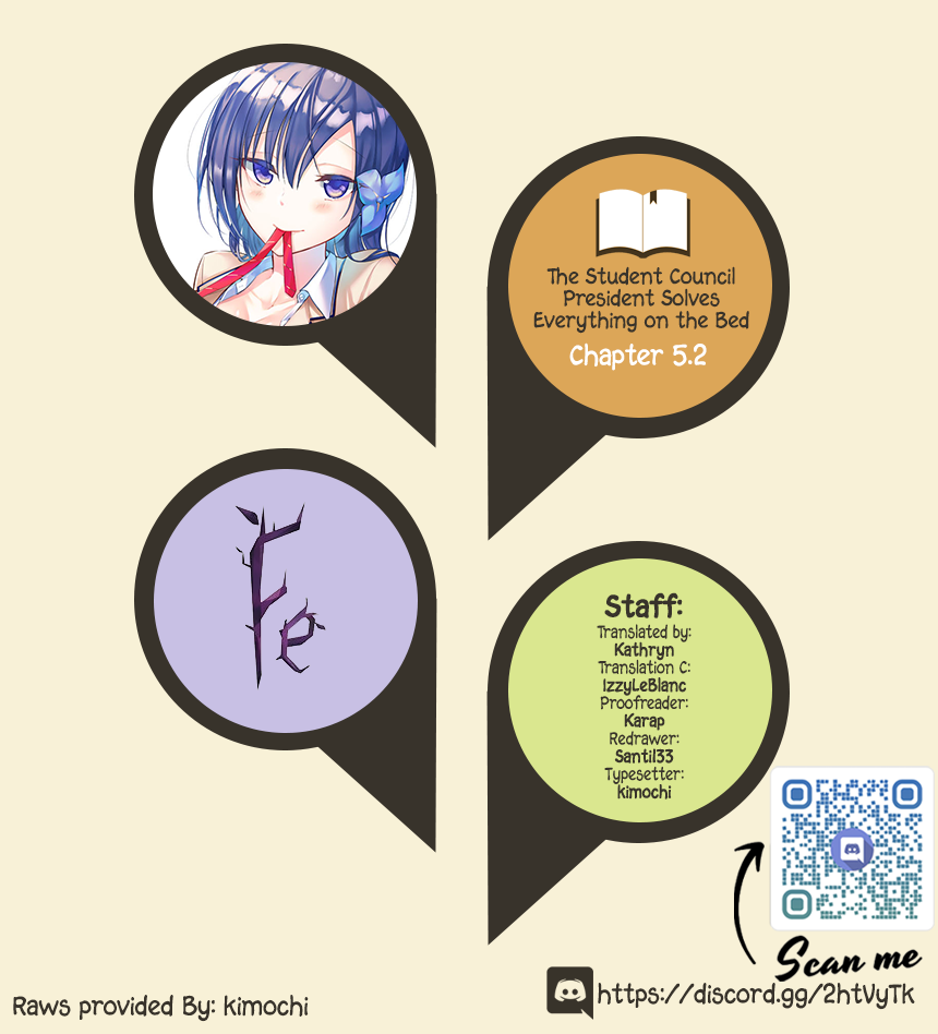 The Student Council President Solves Everything on the Bed Chapter 5.2 page 1 - Chapter 5.2: Accident at the Marathon - Bottom ②