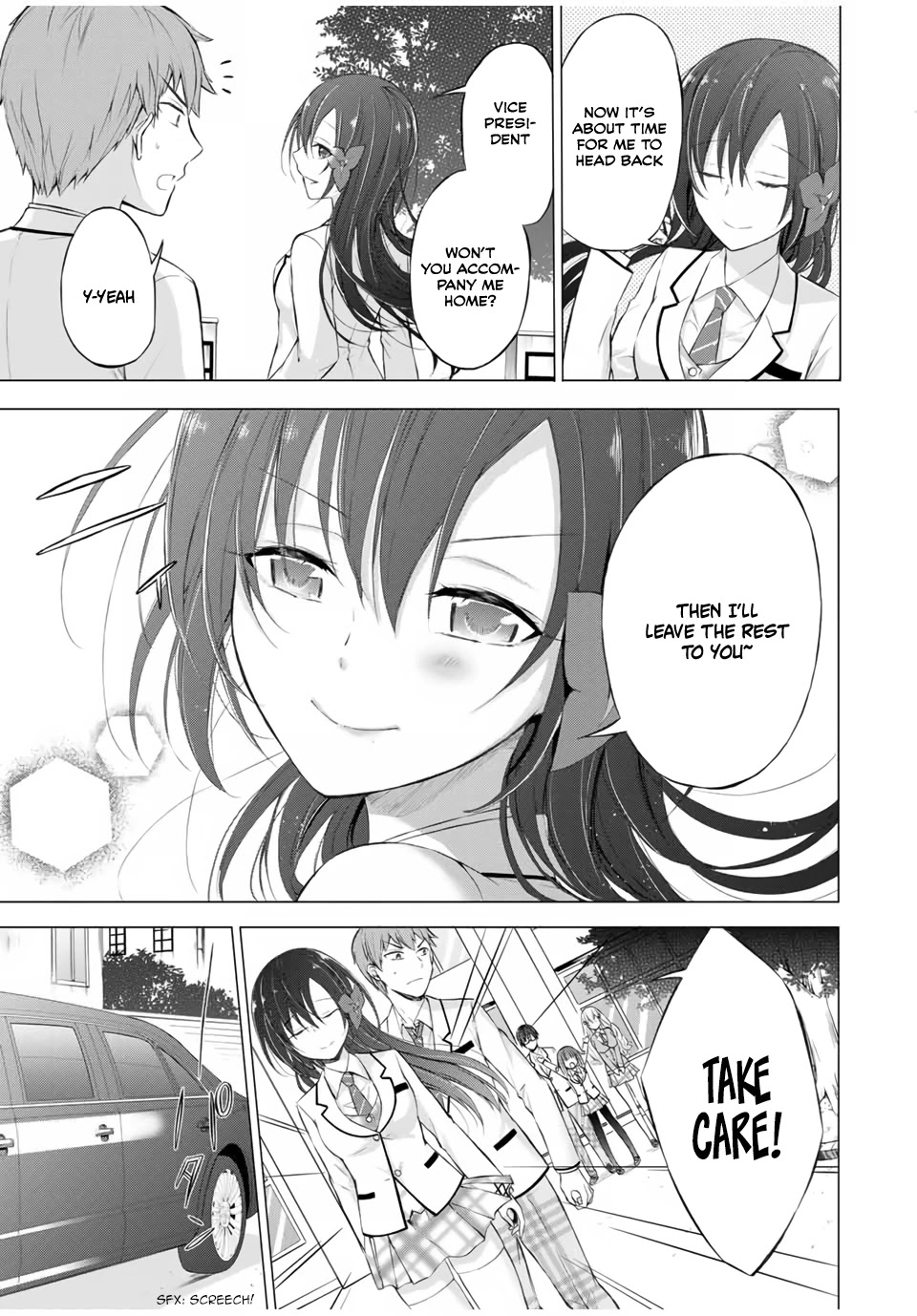 The Student Council President Solves Everything on the Bed Chapter 5.2 page 11 - Chapter 5.2: Accident at the Marathon - Bottom ②