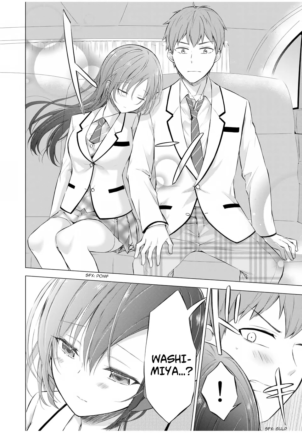 The Student Council President Solves Everything on the Bed Chapter 5.2 page 12 - Chapter 5.2: Accident at the Marathon - Bottom ②