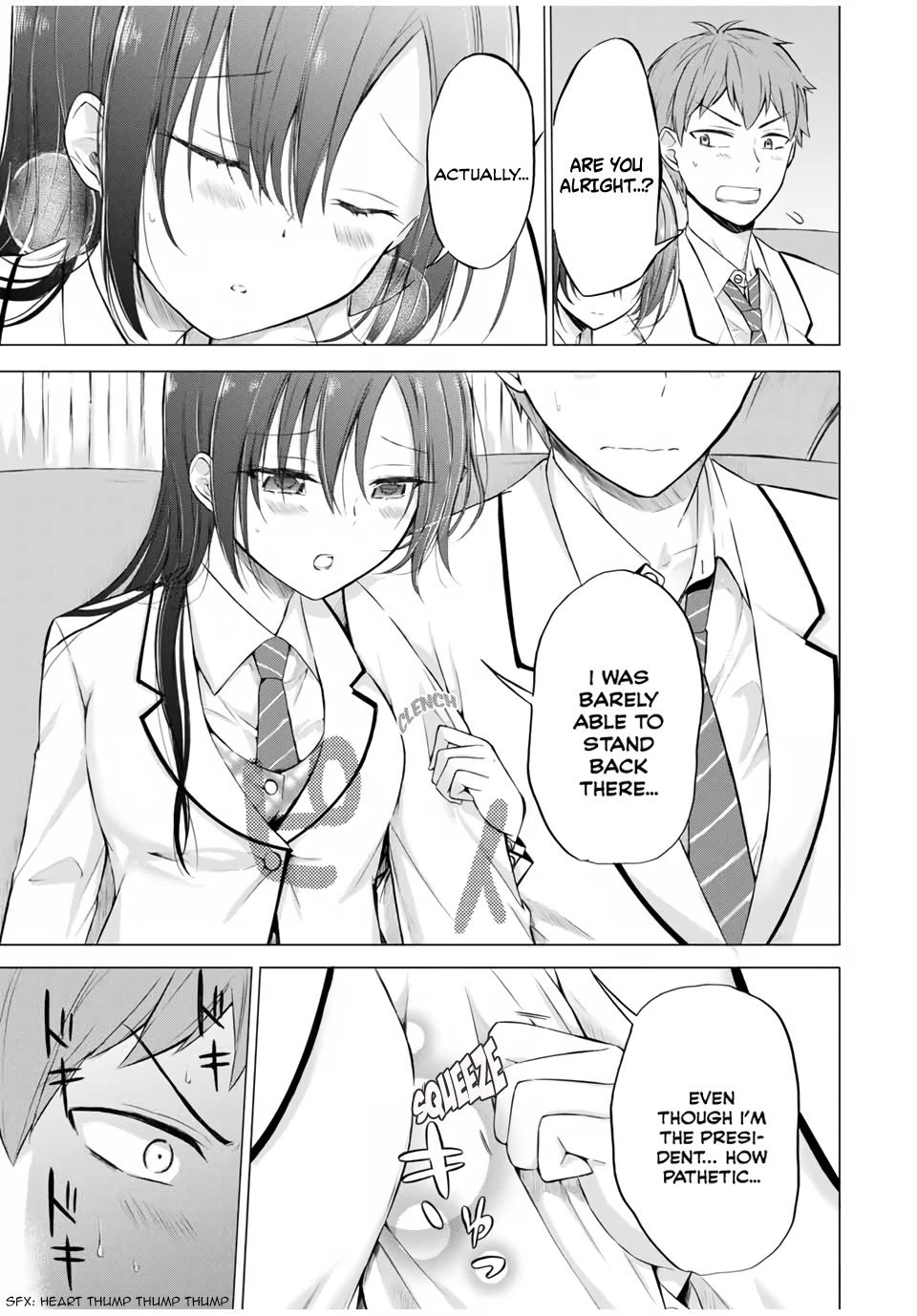 The Student Council President Solves Everything on the Bed Chapter 5.2 page 13 - Chapter 5.2: Accident at the Marathon - Bottom ②