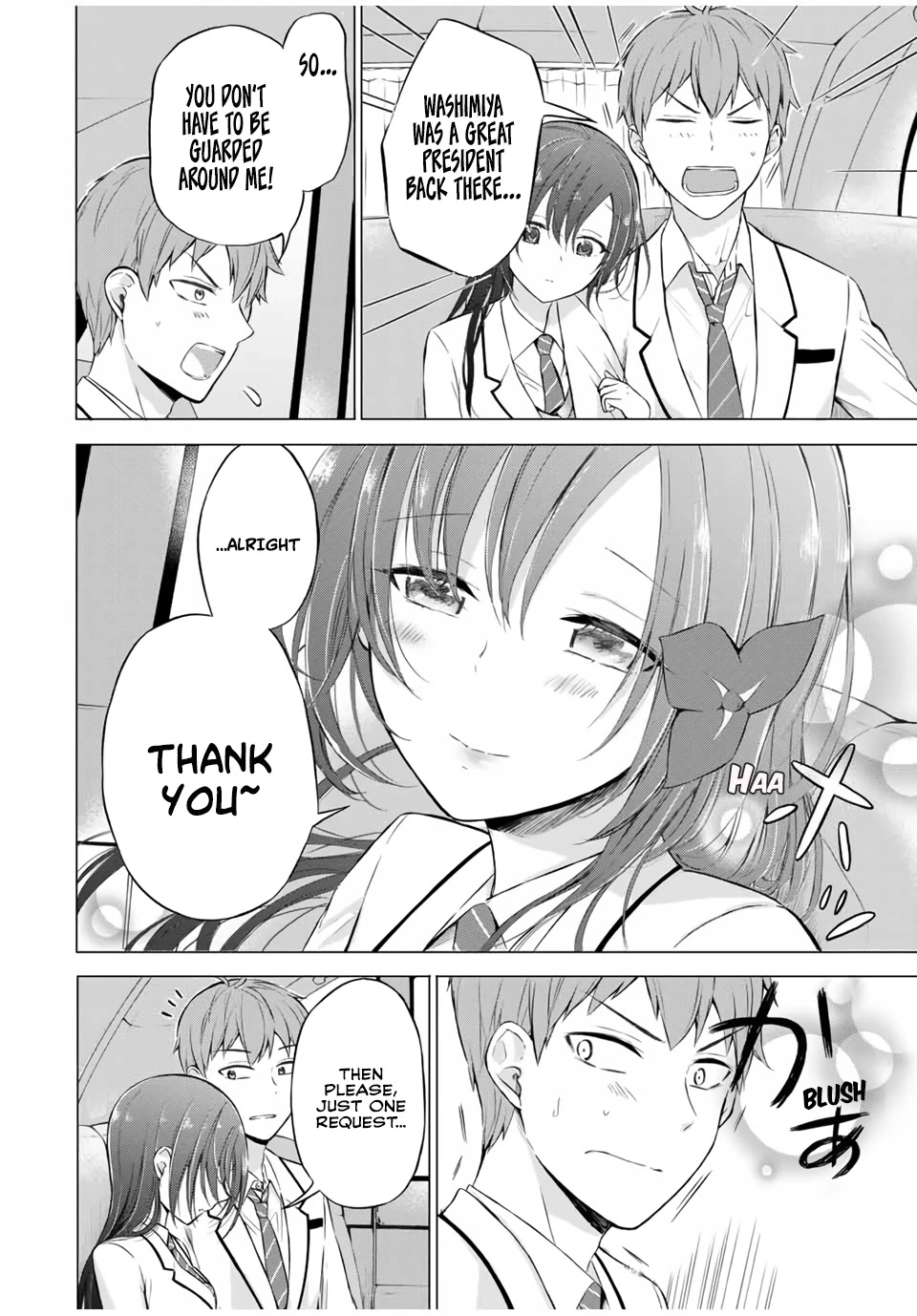 The Student Council President Solves Everything on the Bed Chapter 5.2 page 14 - Chapter 5.2: Accident at the Marathon - Bottom ②