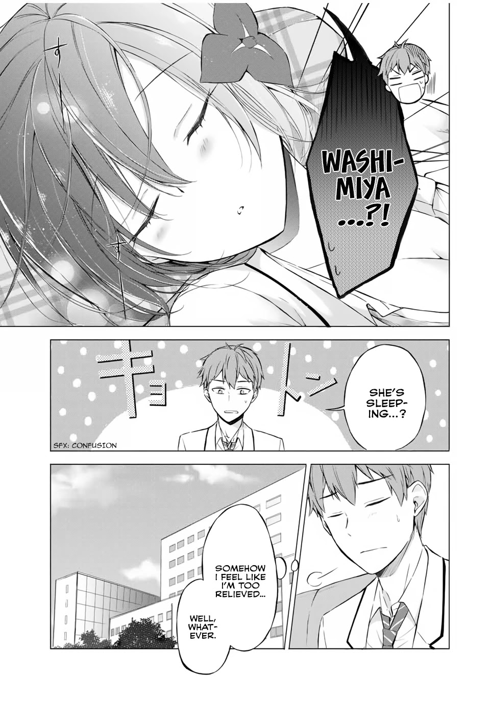 The Student Council President Solves Everything on the Bed Chapter 5.2 page 19 - Chapter 5.2: Accident at the Marathon - Bottom ②