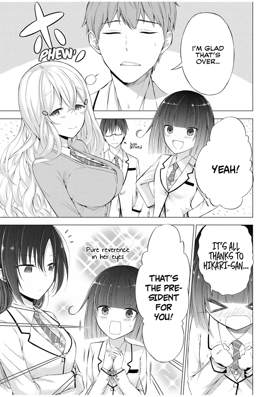 The Student Council President Solves Everything on the Bed Chapter 5.2 page 9 - Chapter 5.2: Accident at the Marathon - Bottom ②