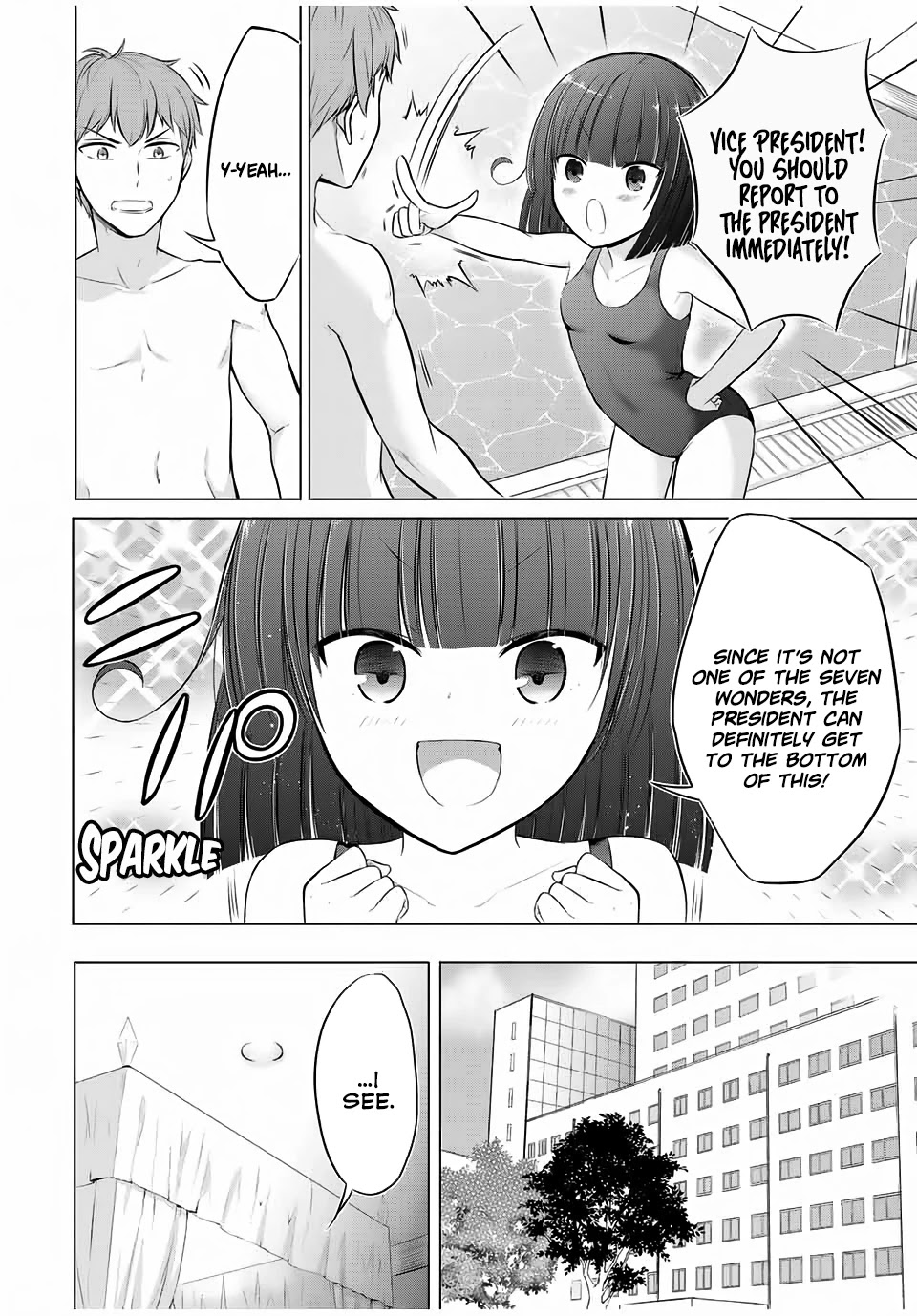 The Student Council President Solves Everything on the Bed Chapter 6.1 page 13 - Chapter 6.1: The Wandering Desks part 1