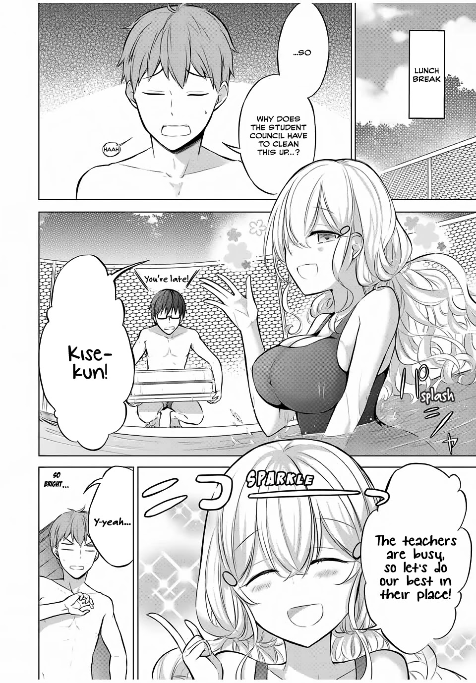The Student Council President Solves Everything on the Bed Chapter 6.1 page 5 - Chapter 6.1: The Wandering Desks part 1