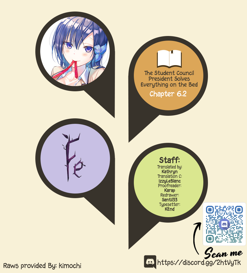 The Student Council President Solves Everything on the Bed Chapter 6.2 page 1 - Chapter 6.2: The Wandering Desks part 2