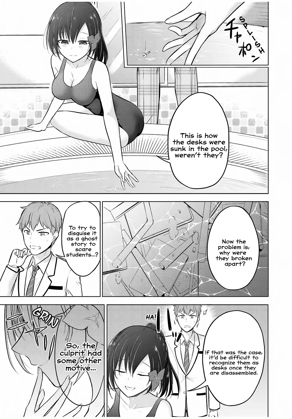 The Student Council President Solves Everything on the Bed Chapter 6.2 page 12 - Chapter 6.2: The Wandering Desks part 2