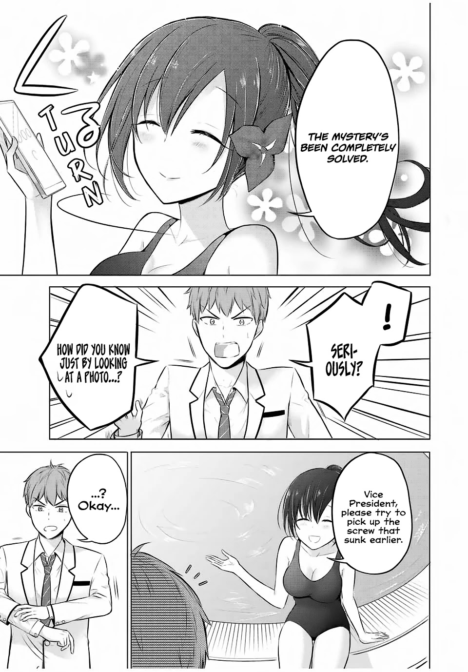 The Student Council President Solves Everything on the Bed Chapter 6.2 page 14 - Chapter 6.2: The Wandering Desks part 2