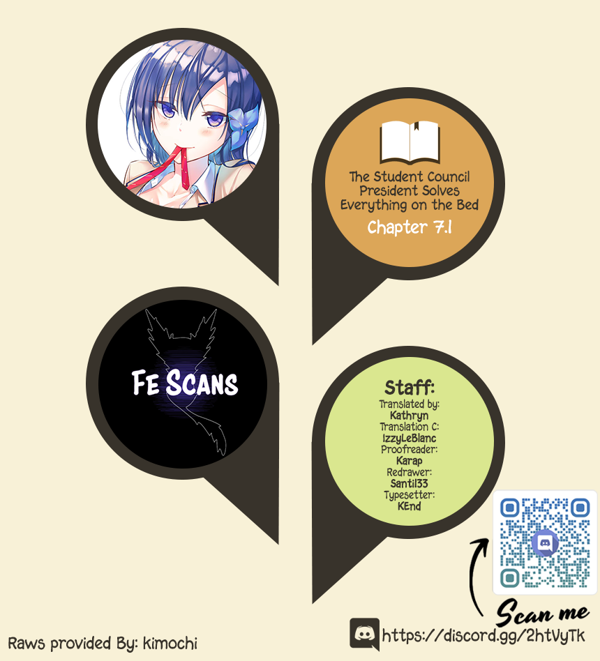 The Student Council President Solves Everything on the Bed Chapter 7.1 page 1 - Chapter 7.1: Unordered Bookshelves ①