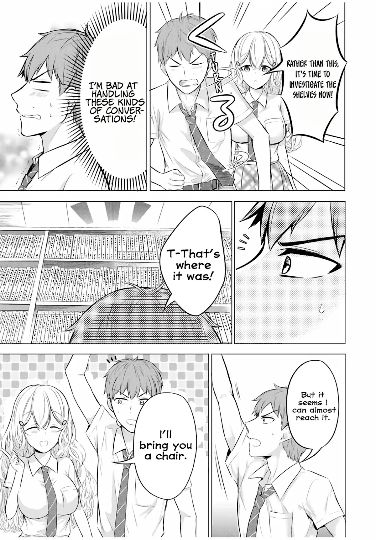The Student Council President Solves Everything on the Bed Chapter 7.1 page 12 - Chapter 7.1: Unordered Bookshelves ①