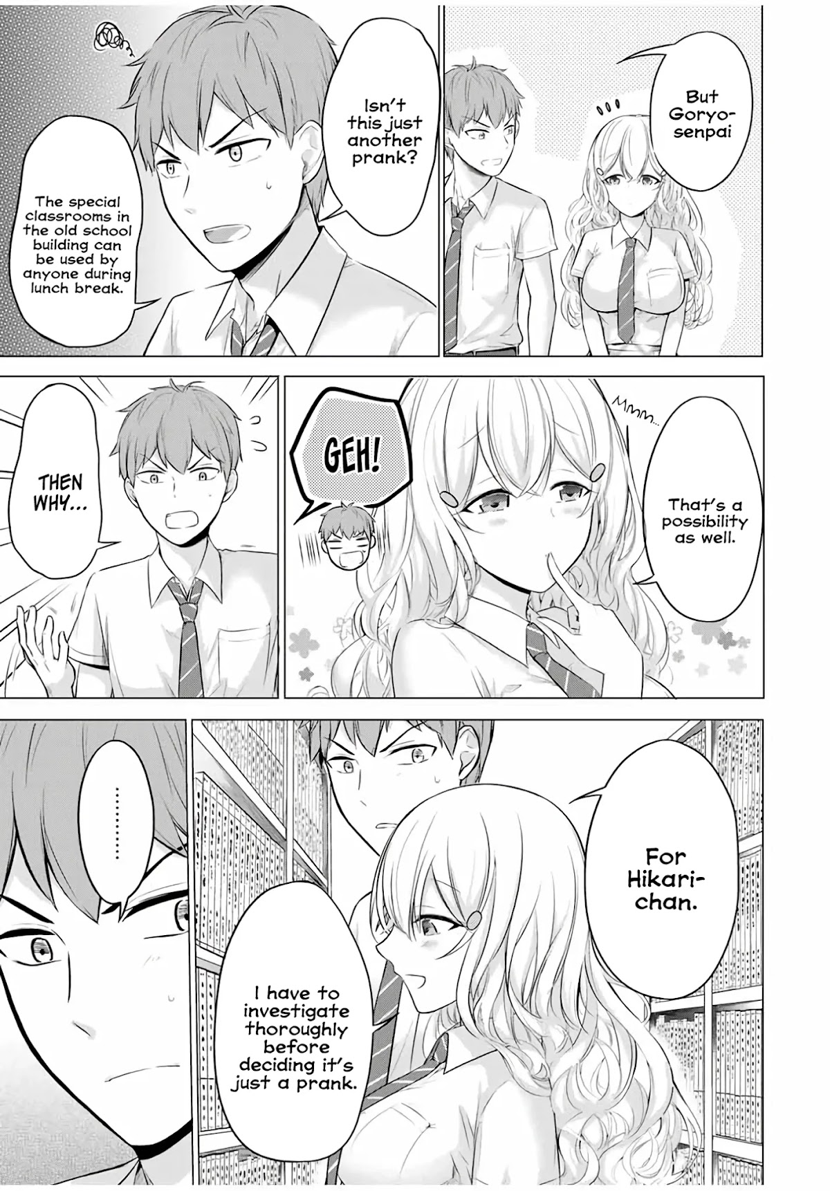 The Student Council President Solves Everything on the Bed Chapter 7.1 page 8 - Chapter 7.1: Unordered Bookshelves ①