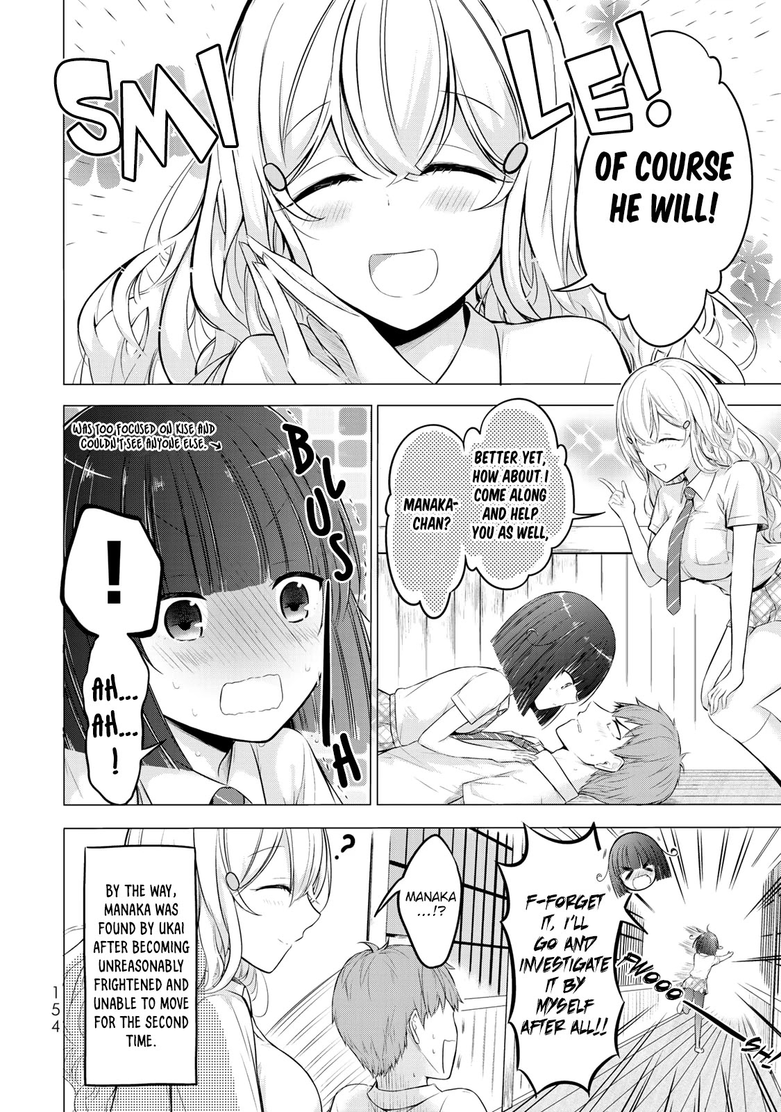 The Student Council President Solves Everything on the Bed Chapter 8.5 page 5 - Chapter 8.5: A Meek Manaka