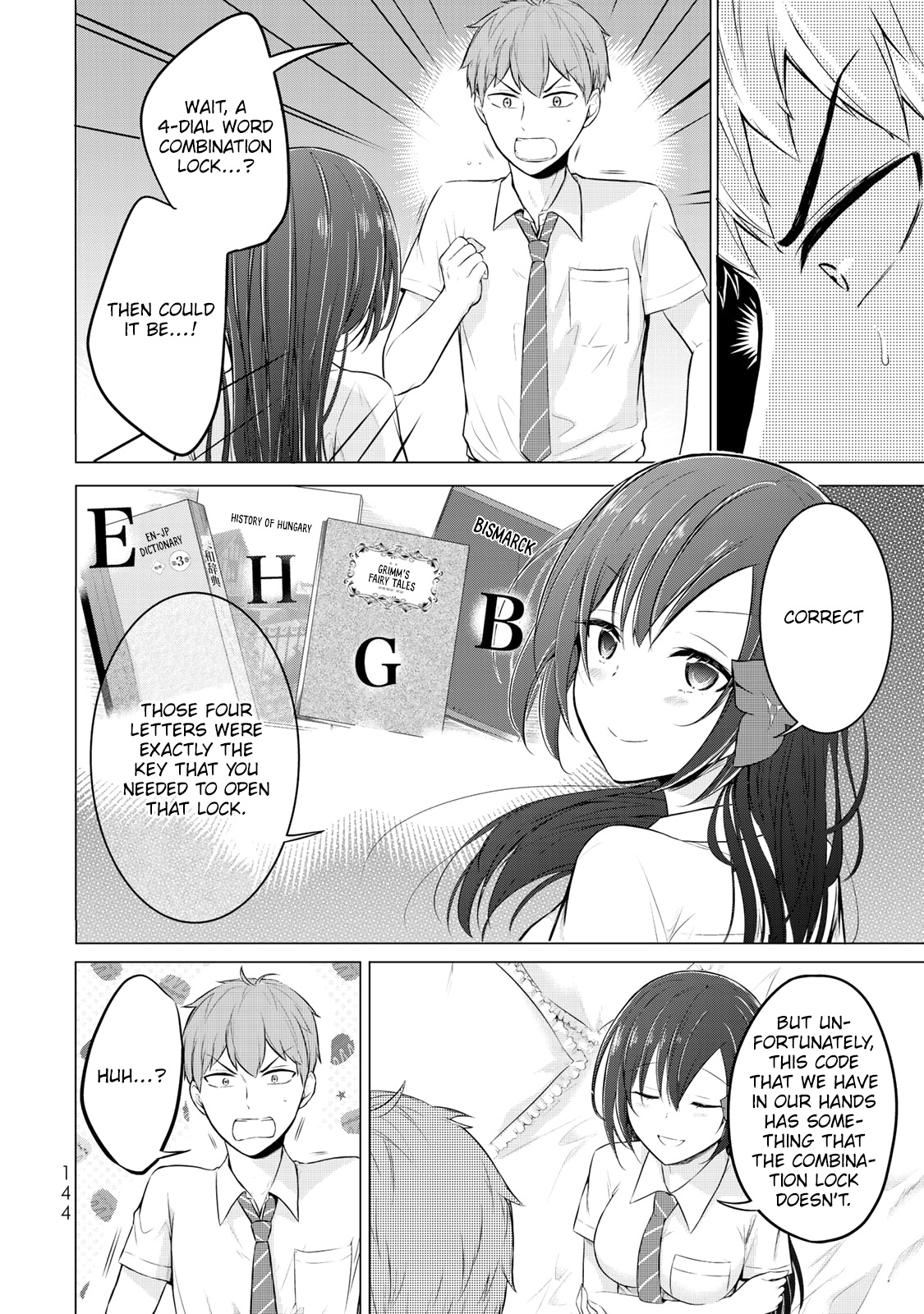The Student Council President Solves Everything on the Bed Chapter 8 page 14 - Chapter 8: Unordered Bookshelves - Final Part
