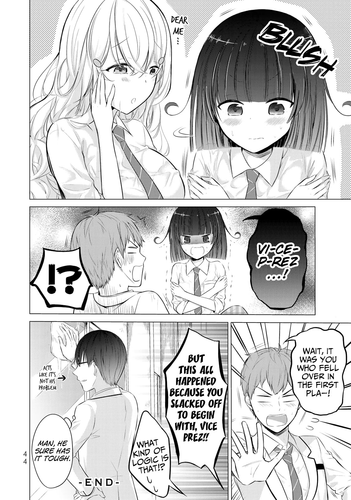 The Student Council President Solves Everything on the Bed Chapter 9.5 page 5 - Chapter 9.5: Caught Wet-Handed