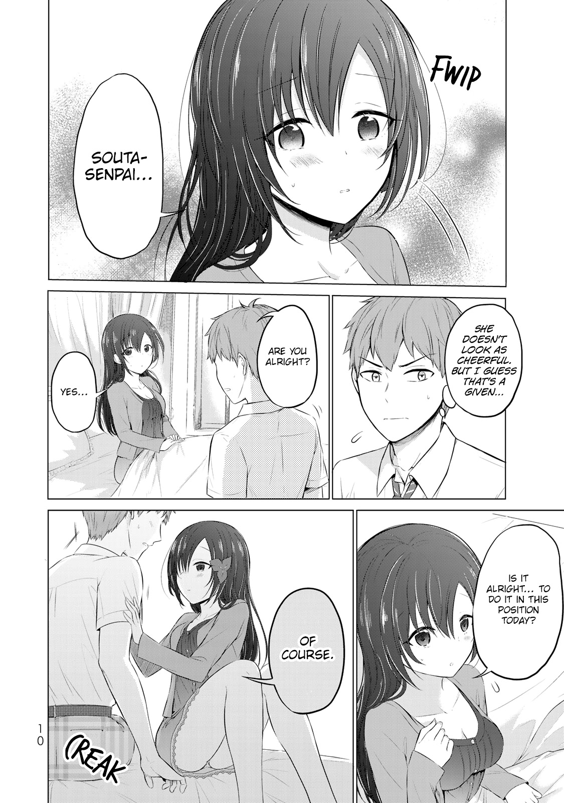 The Student Council President Solves Everything on the Bed Chapter 9 page 13 - Chapter 9: The door in the Old School Building