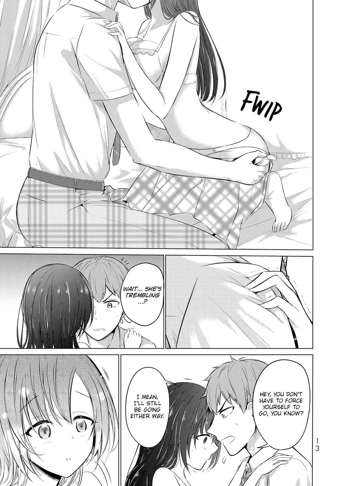 The Student Council President Solves Everything on the Bed Chapter 9 page 16 - Chapter 9: The door in the Old School Building