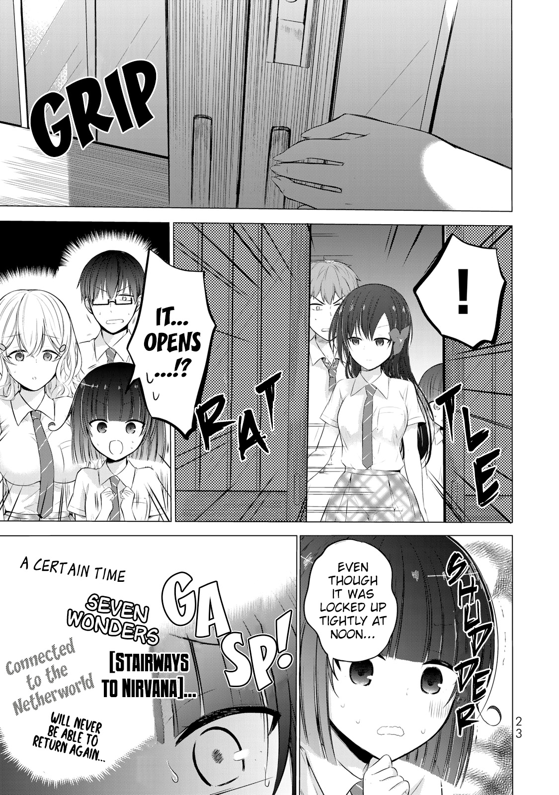 The Student Council President Solves Everything on the Bed Chapter 9 page 26 - Chapter 9: The door in the Old School Building