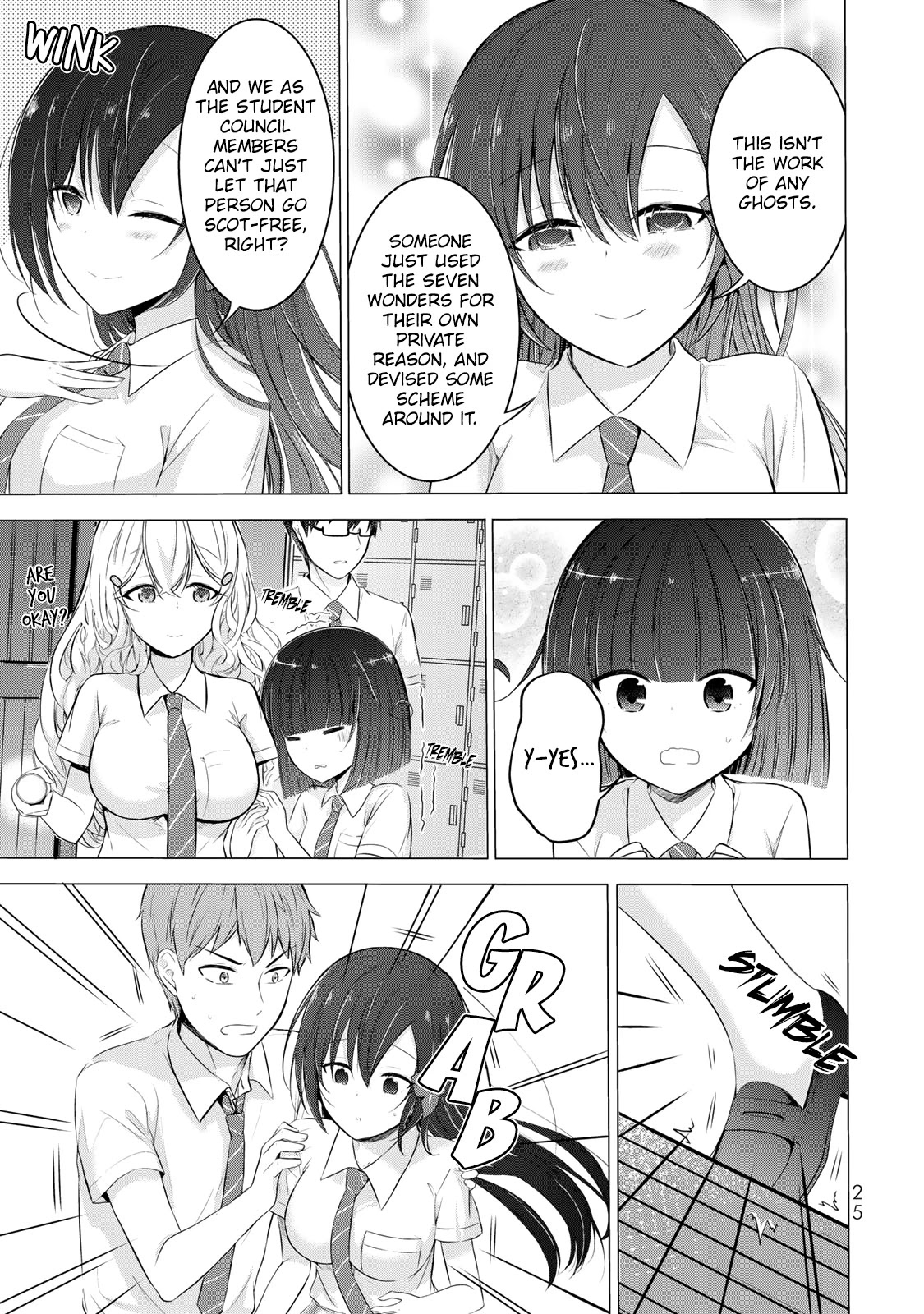 The Student Council President Solves Everything on the Bed Chapter 9 page 28 - Chapter 9: The door in the Old School Building