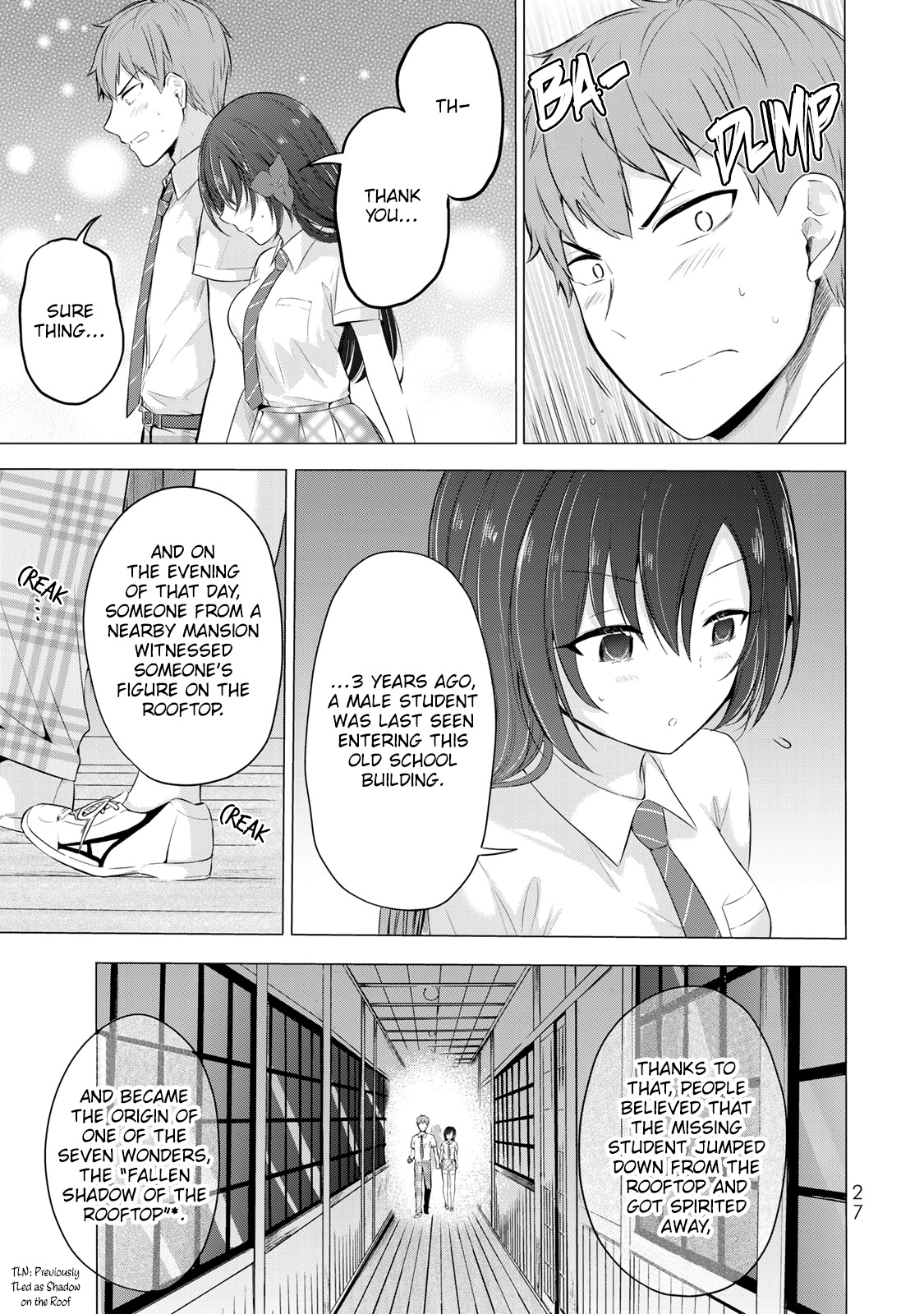 The Student Council President Solves Everything on the Bed Chapter 9 page 30 - Chapter 9: The door in the Old School Building