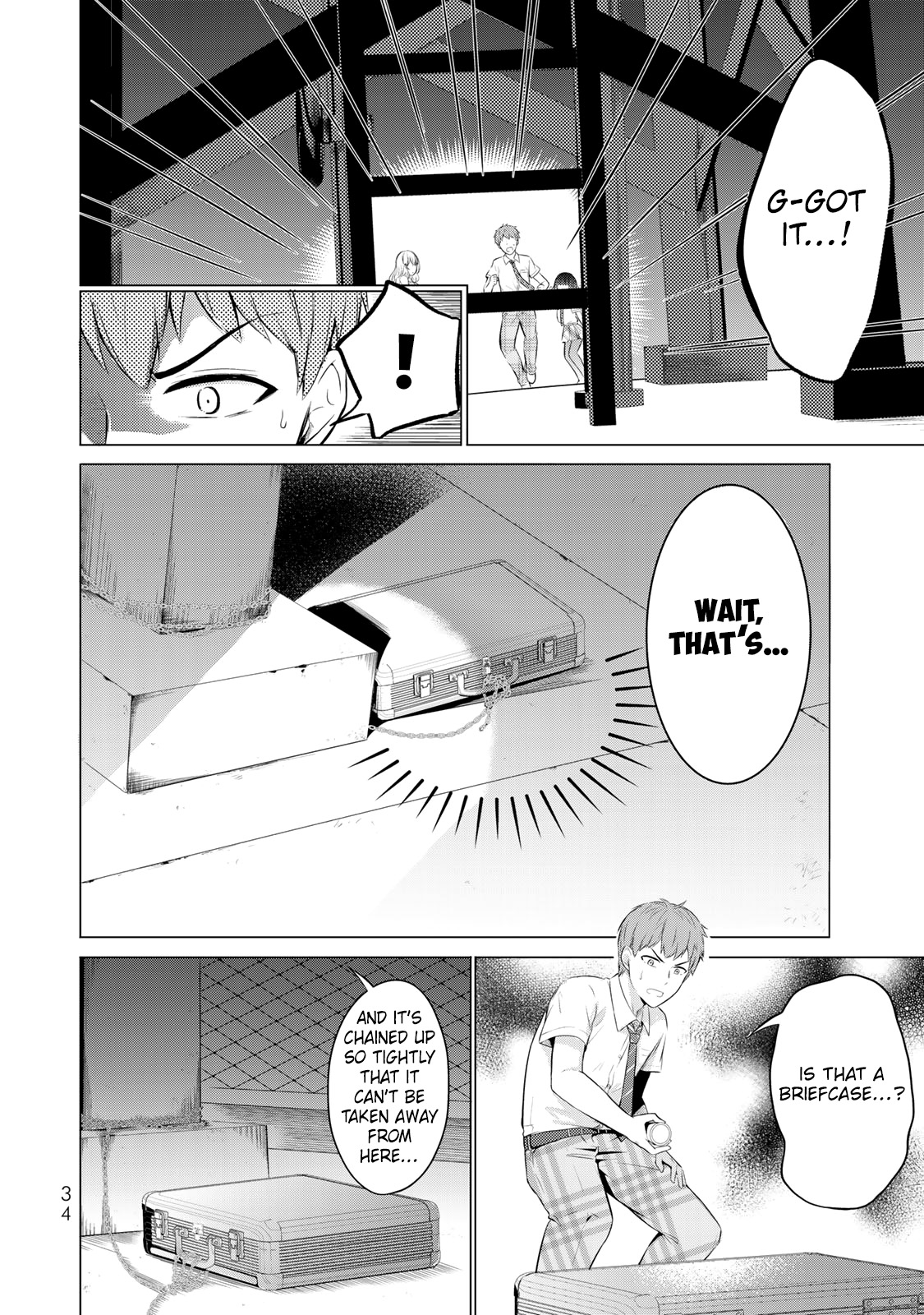 The Student Council President Solves Everything on the Bed Chapter 9 page 37 - Chapter 9: The door in the Old School Building