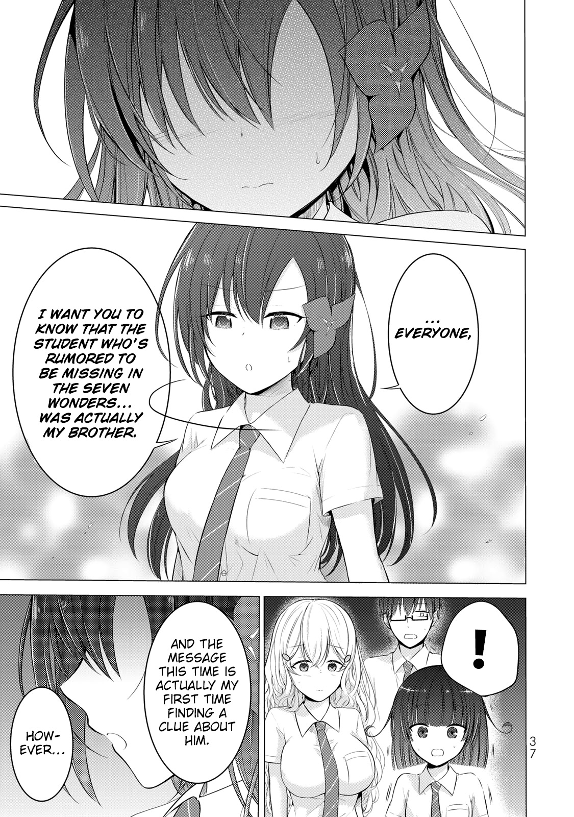 The Student Council President Solves Everything on the Bed Chapter 9 page 40 - Chapter 9: The door in the Old School Building