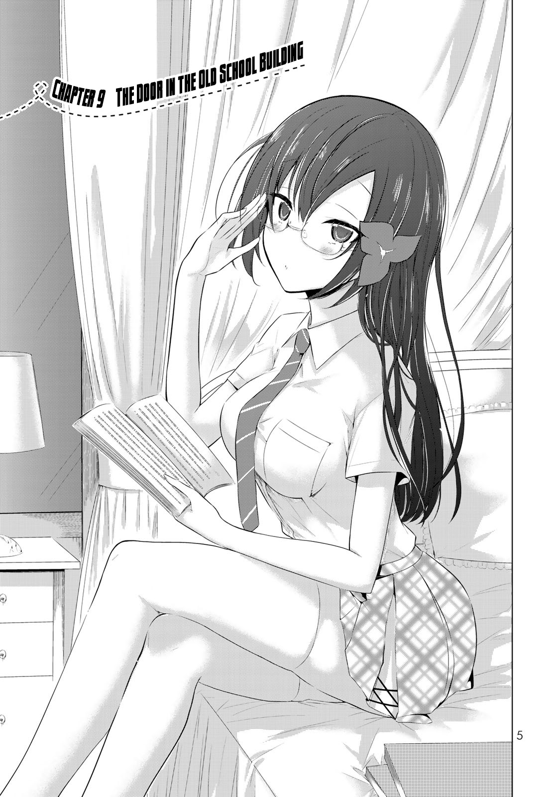 The Student Council President Solves Everything on the Bed Chapter 9 page 8 - Chapter 9: The door in the Old School Building