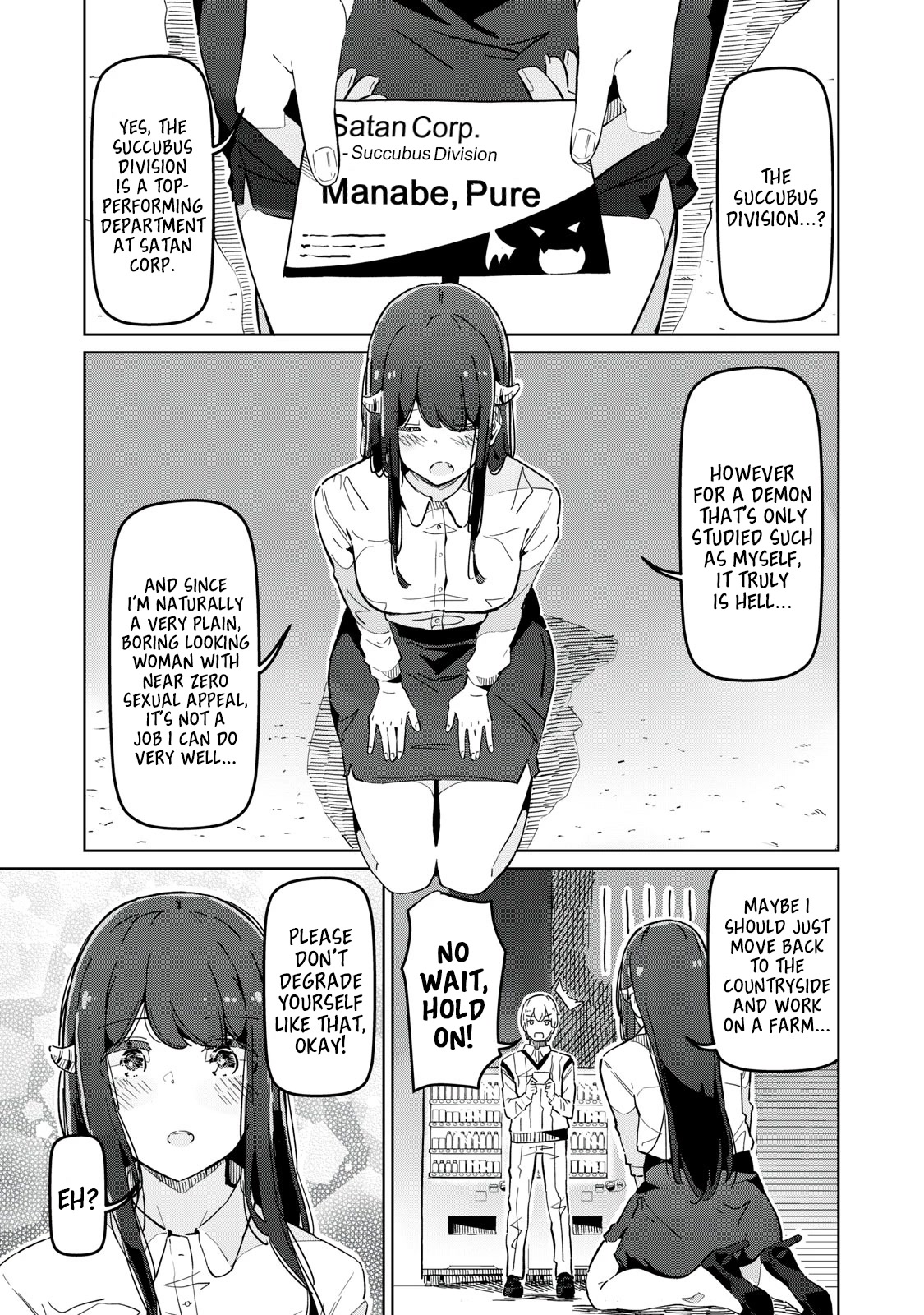 The Succubus Division's Super Stiff Staffer Pure Chapter 1 page 11 - Chapter 1