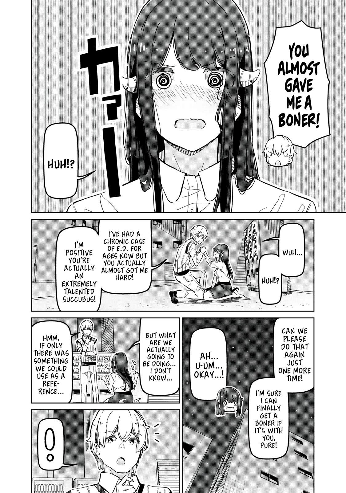 The Succubus Division's Super Stiff Staffer Pure Chapter 1 page 12 - Chapter 1