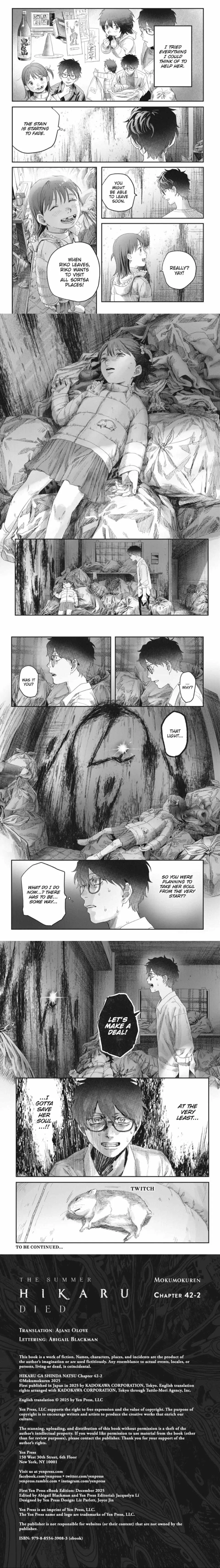 The Summer Hikaru Died Chapter 42.2 page 3 - Chapter 42: Part 2