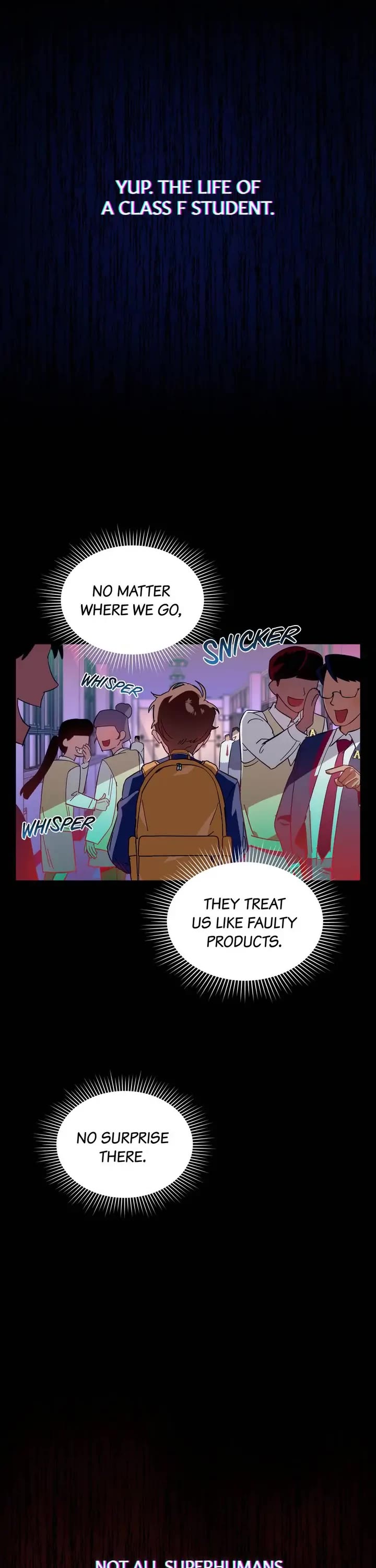The Superheroes of Class F Chapter 1 page 28 - Chapter 1