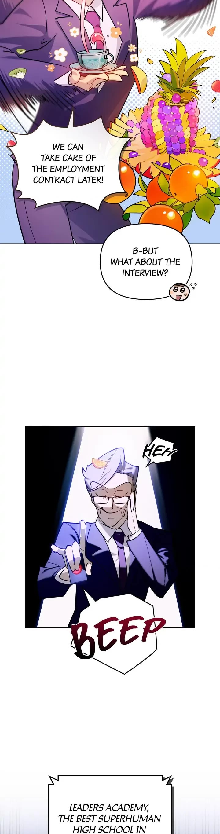 The Superheroes of Class F Chapter 1 page 4 - Chapter 1