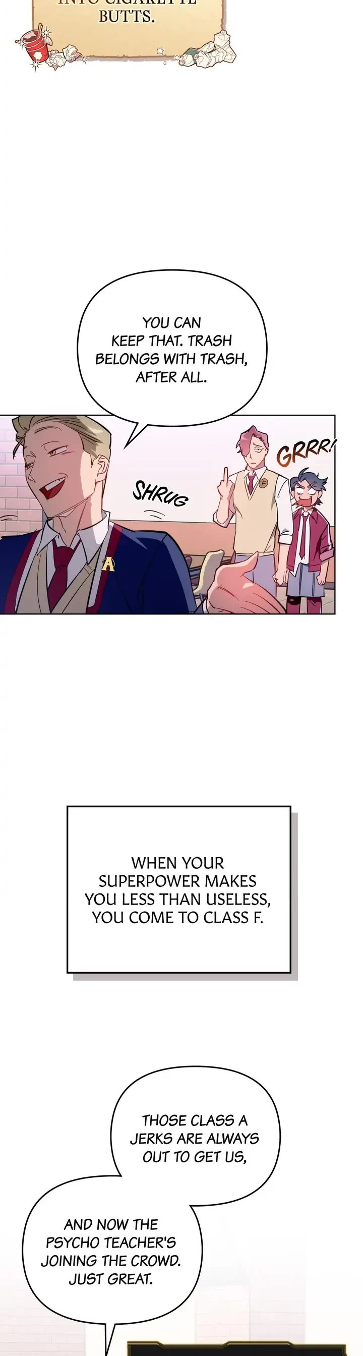 The Superheroes of Class F Chapter 2 page 29 - Chapter 2