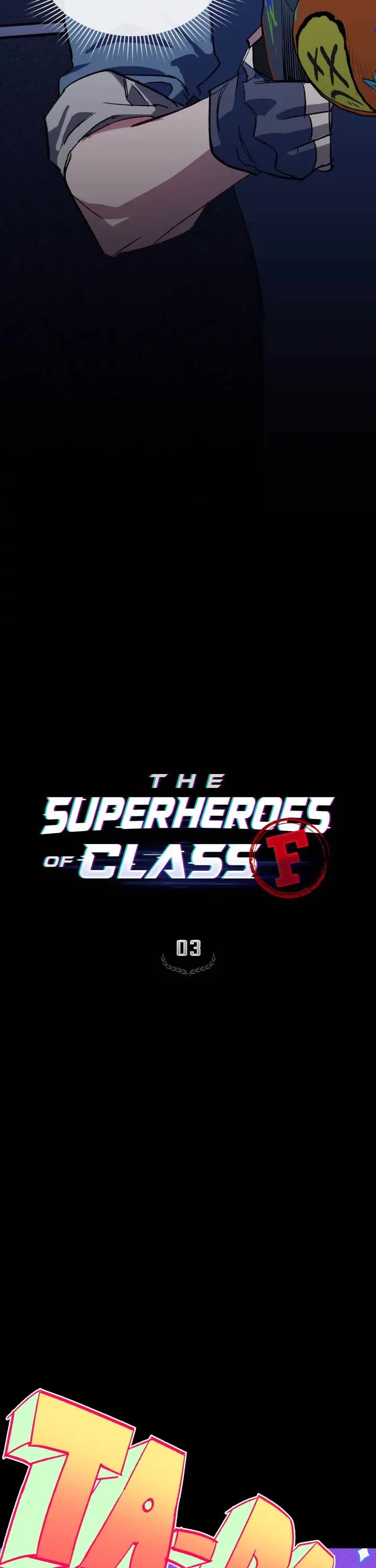 The Superheroes of Class F Chapter 3 page 3 - Chapter 3
