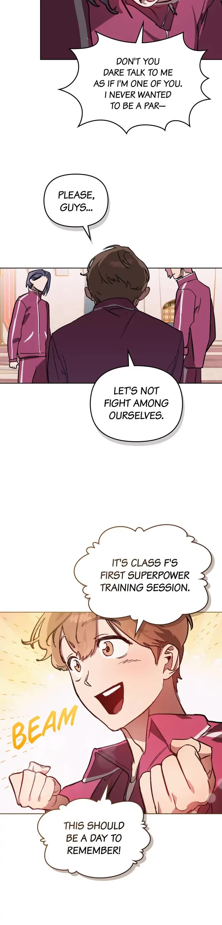 The Superheroes of Class F Chapter 7 page 13 - Chapter 7